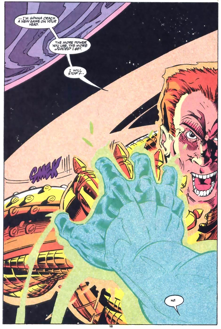 Read online Guy Gardner: Warrior comic -  Issue #21 - 23