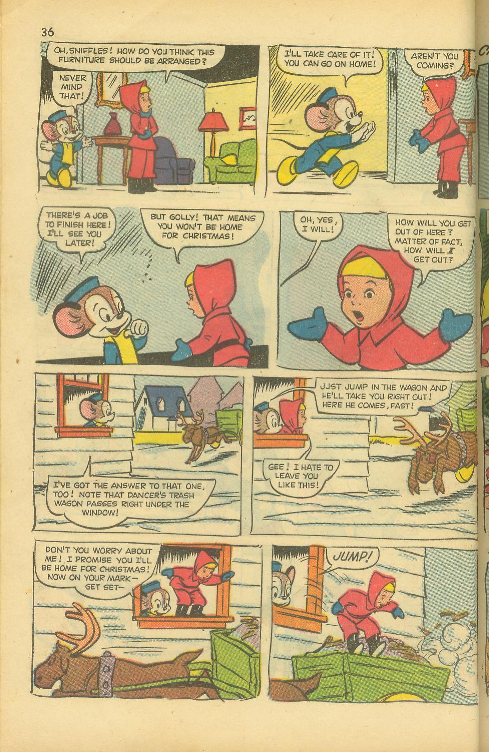 Read online Bugs Bunny's Christmas Funnies comic -  Issue # TPB 7 - 38