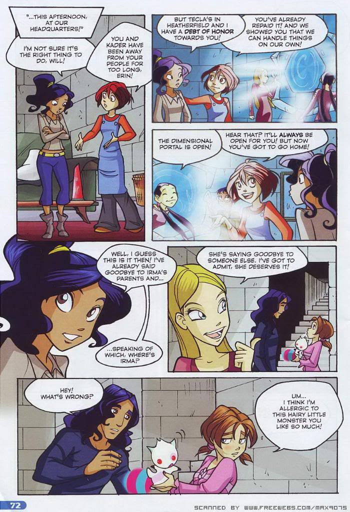 Read online W.i.t.c.h. comic -  Issue #68 - 60