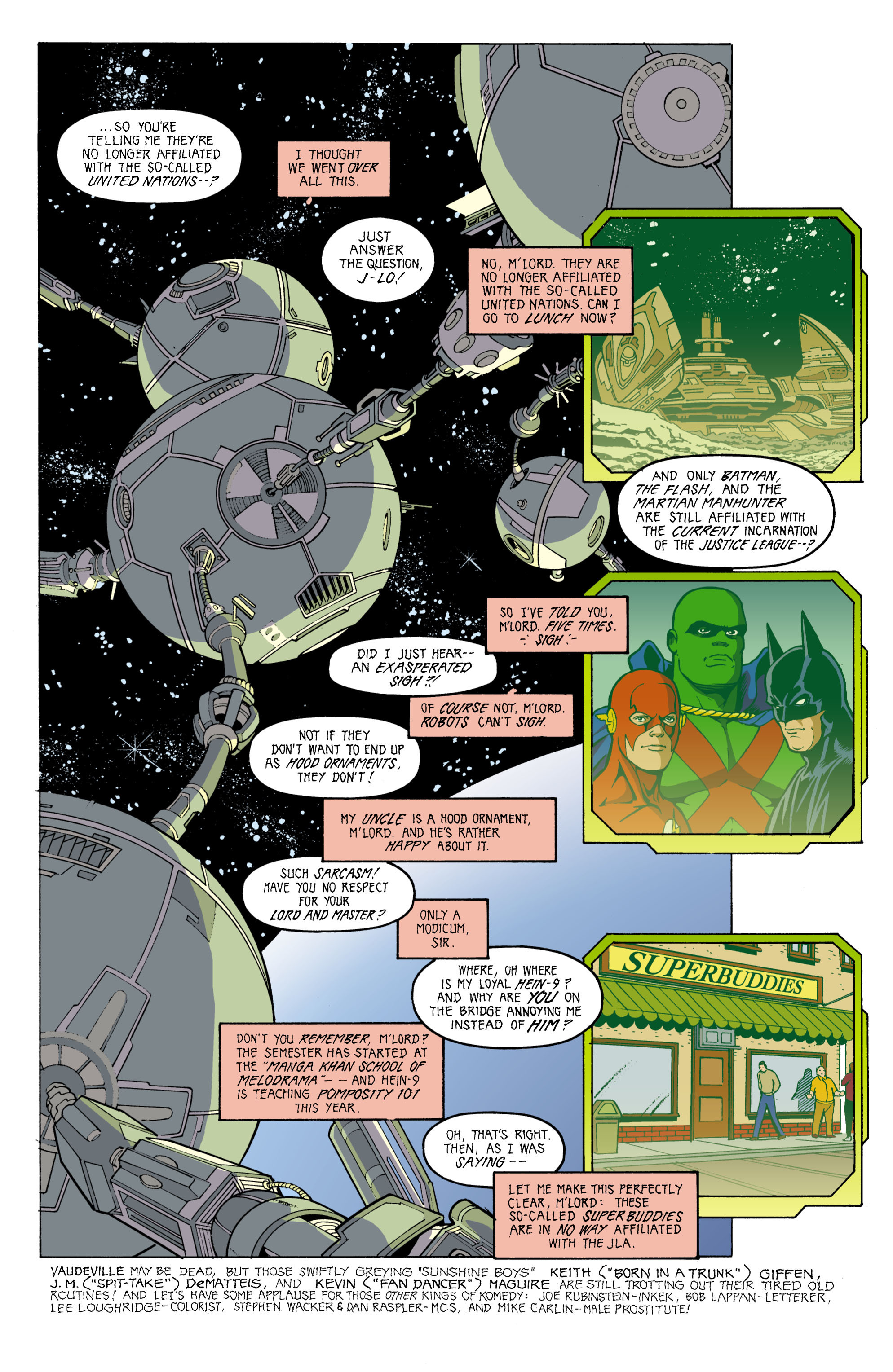 Read online Formerly Known as the Justice League comic -  Issue #4 - 2