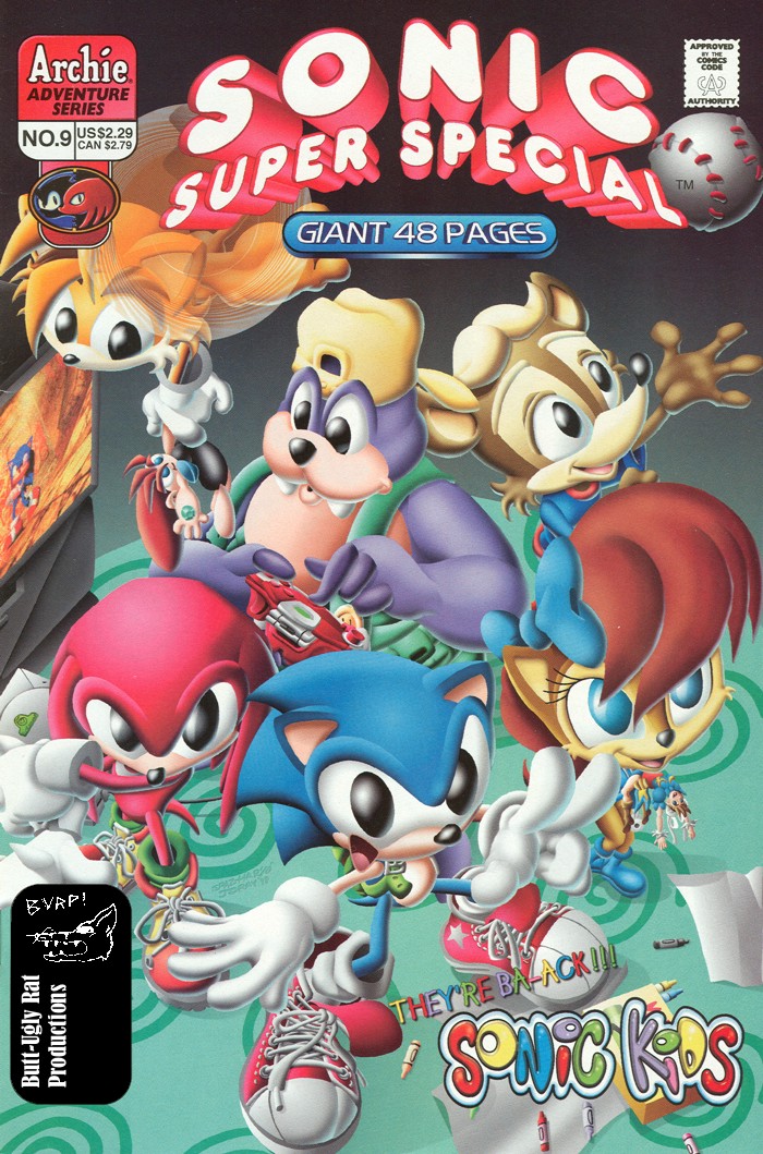 Read online Sonic Super Special comic -  Issue #9 - Sonic Kids are back - 1