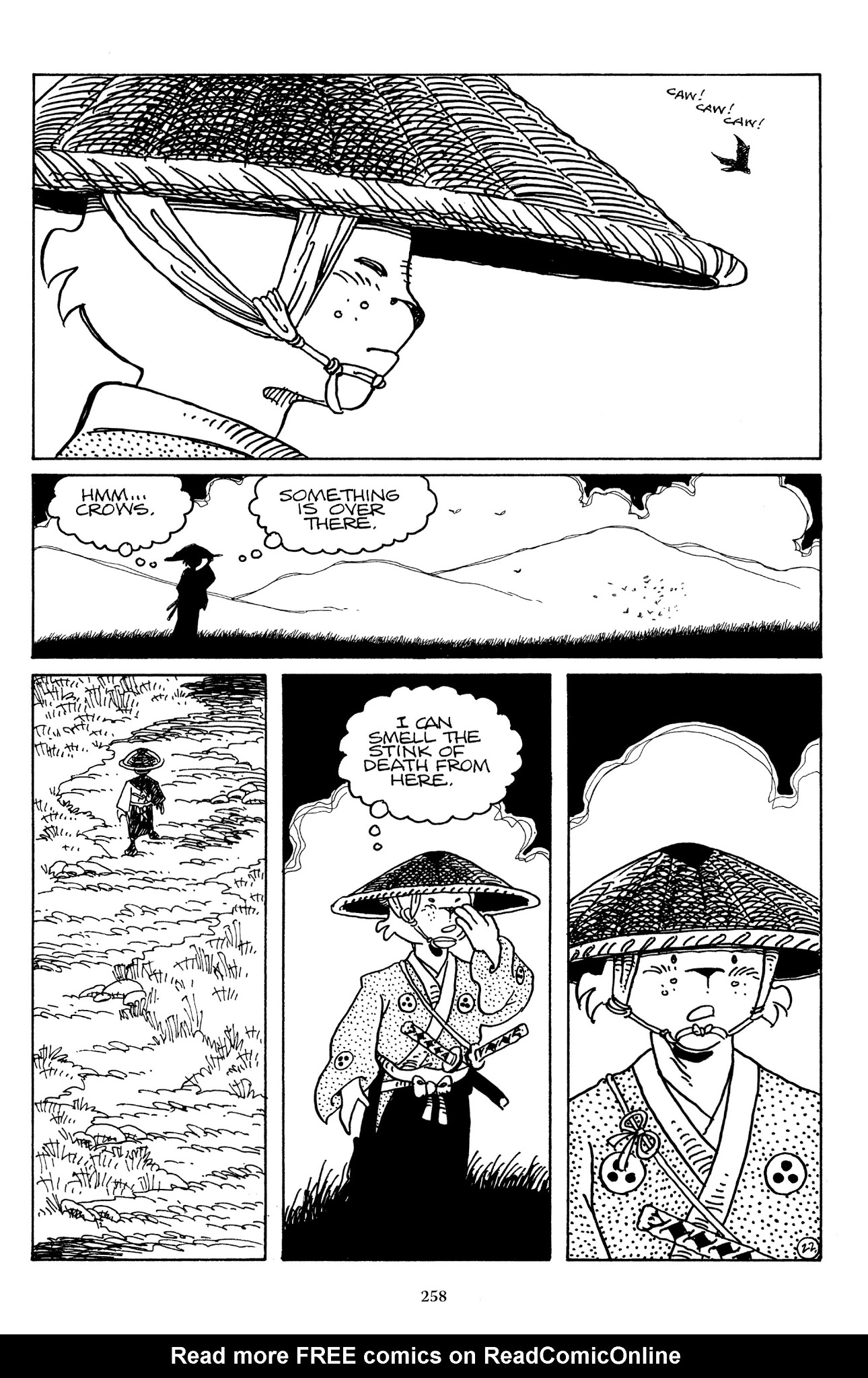 Read online The Usagi Yojimbo Saga comic -  Issue # TPB 6 - 256