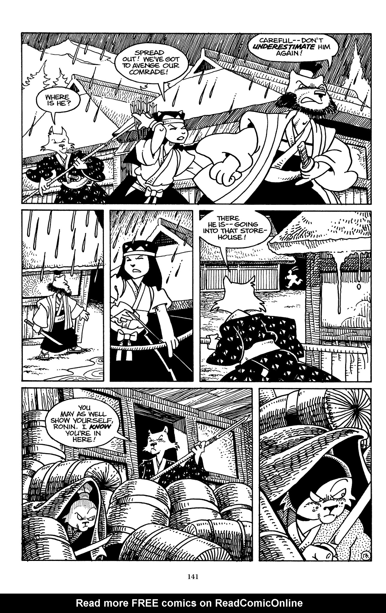 Read online The Usagi Yojimbo Saga comic -  Issue # TPB 1 - 138