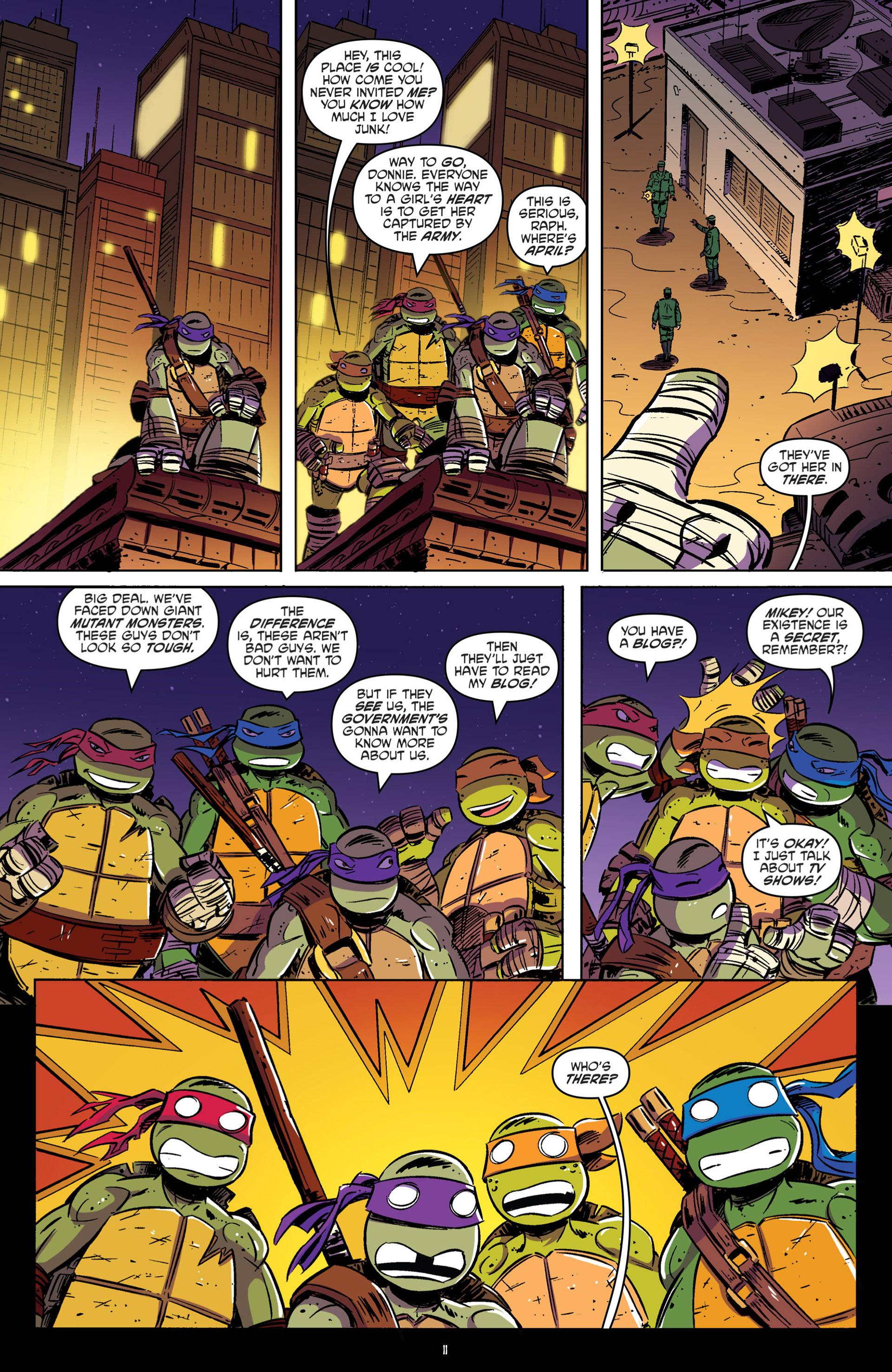 Read online Teenage Mutant Ninja Turtles New Animated Adventures comic -  Issue #1 - 13