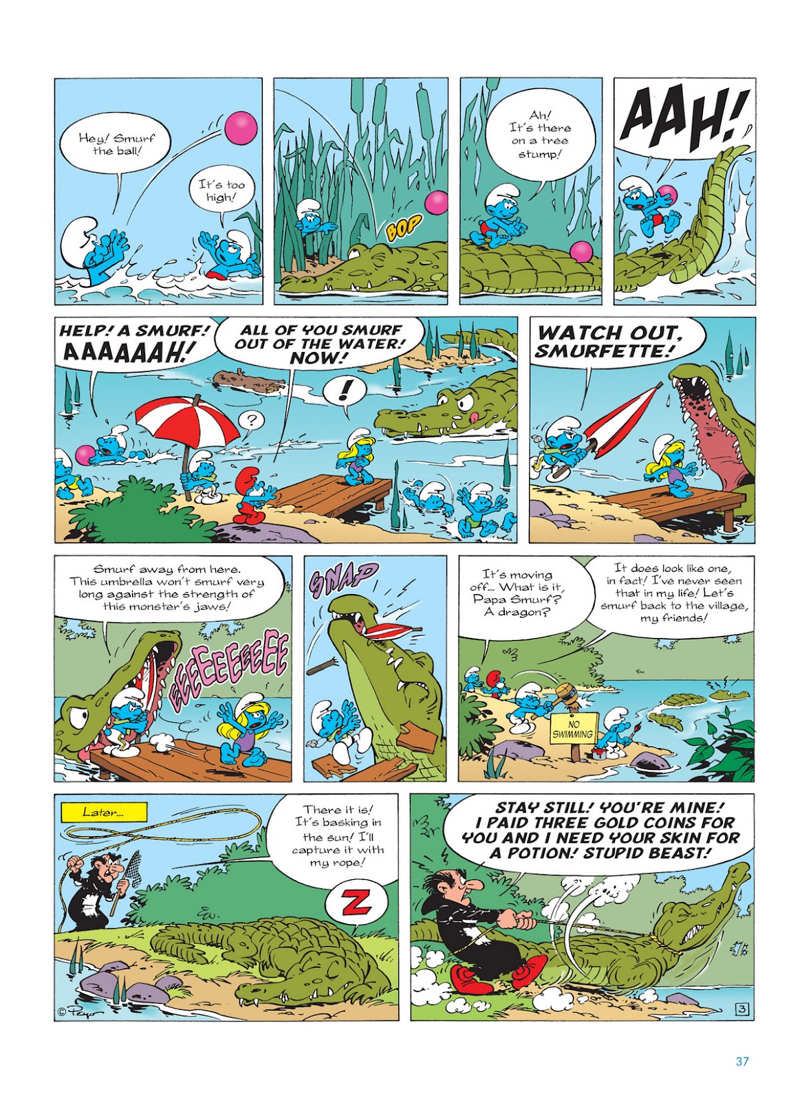 Read online The Smurfs comic -  Issue #13 - 37