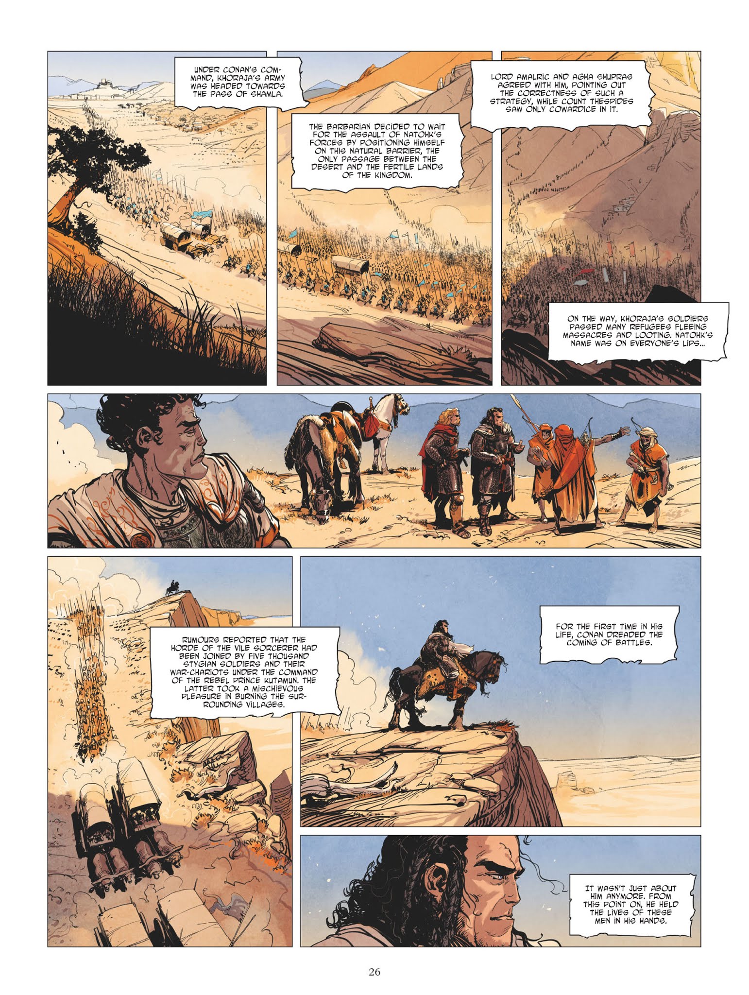 Read online Conan le Cimmérien - La Reine de la côte noire comic -  Issue #2 - 25
