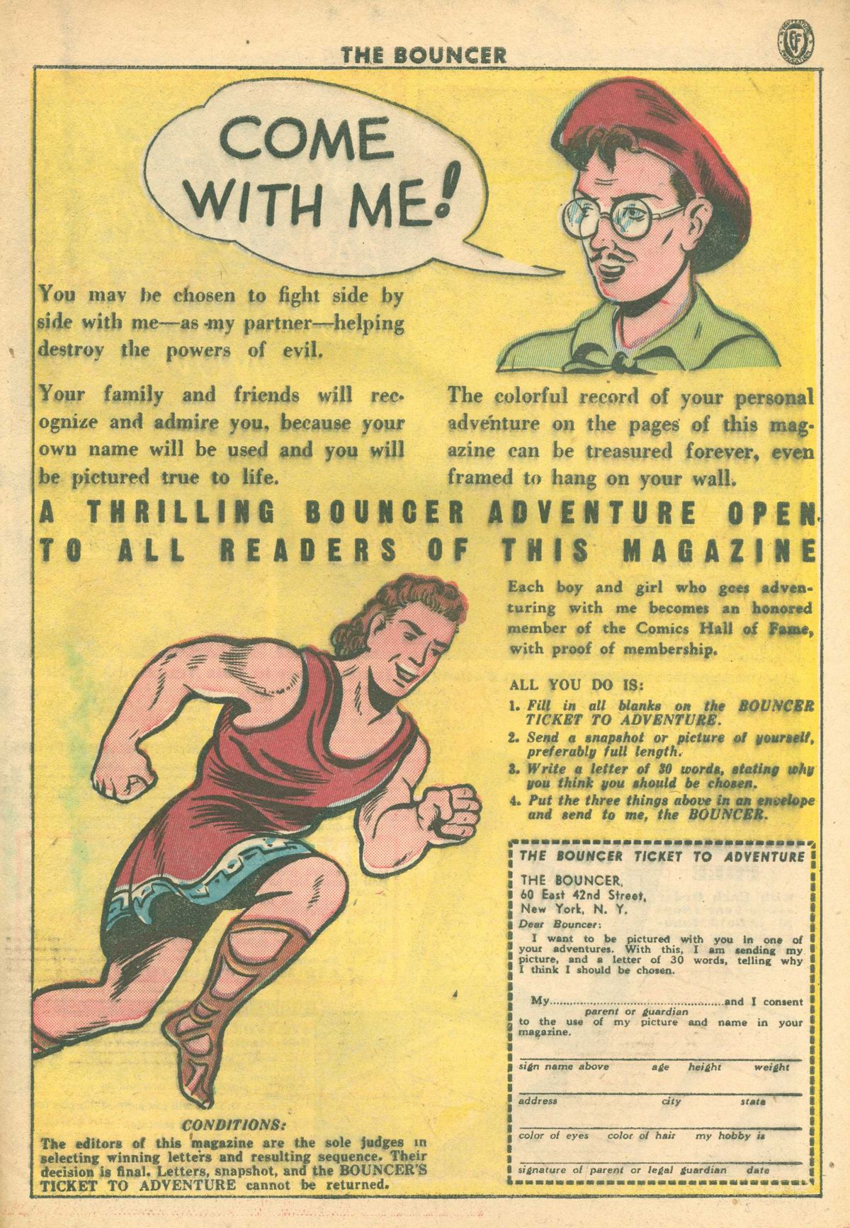 Read online The Bouncer (1944) comic -  Issue #14 - 33