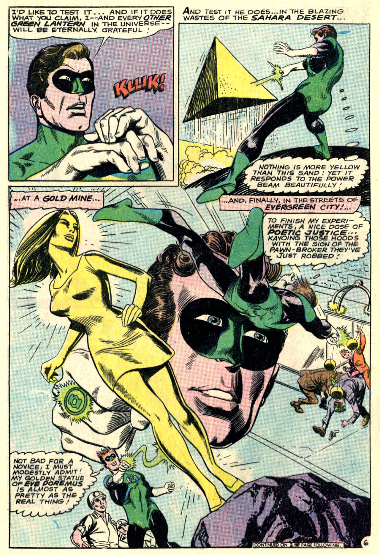 Read online Green Lantern (1960) comic -  Issue #68 - 8