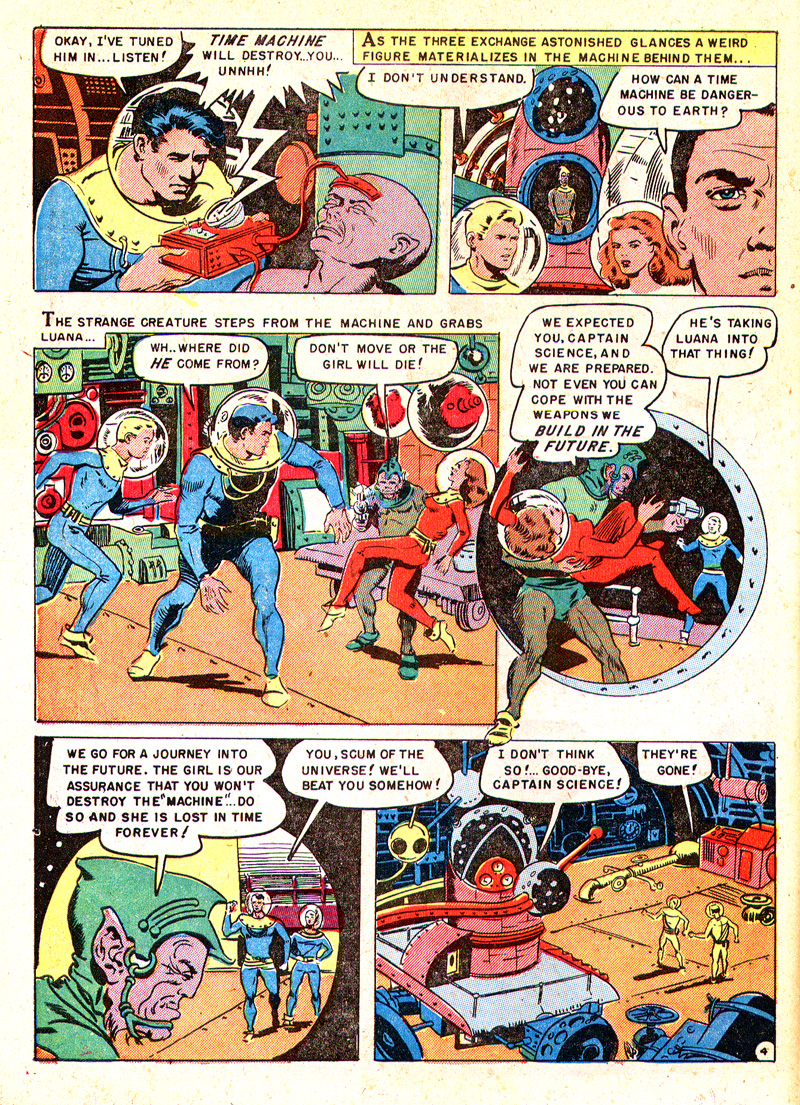 Read online Captain Science comic -  Issue #5 - 5