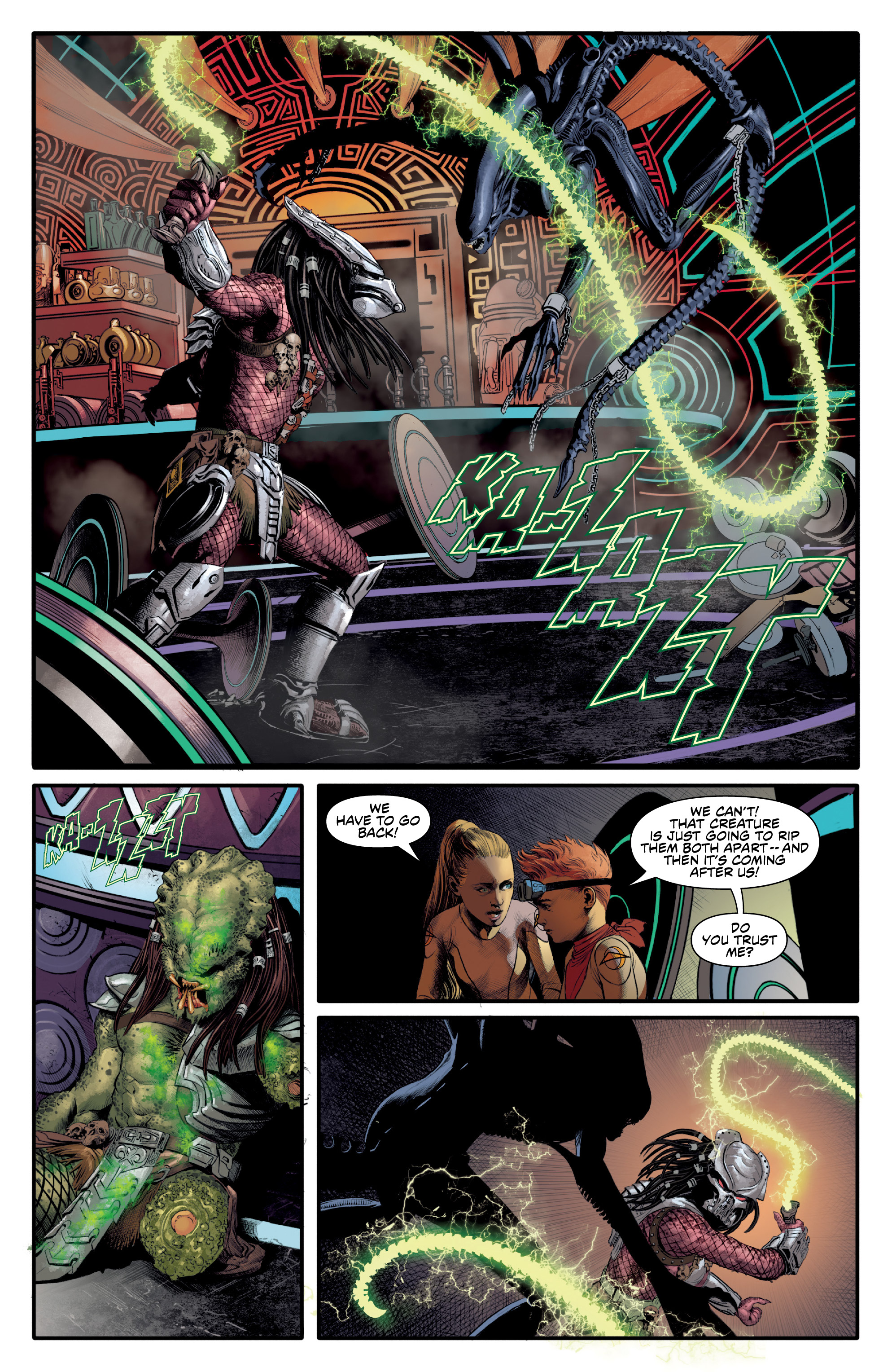 Read online Alien vs. Predator: Thicker Than Blood comic -  Issue #2 - 19