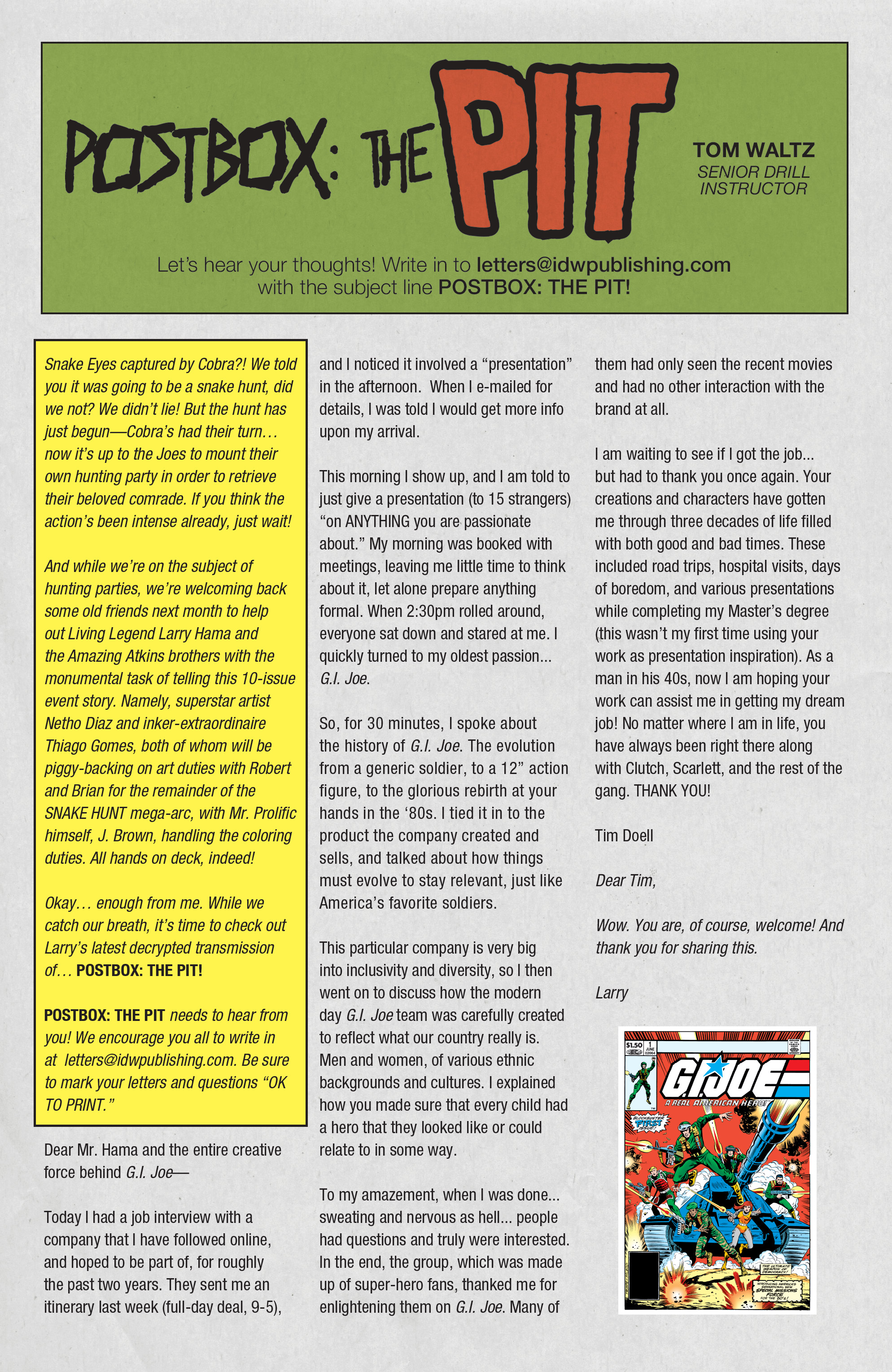 Read online G.I. Joe: A Real American Hero comic -  Issue #267 - 23