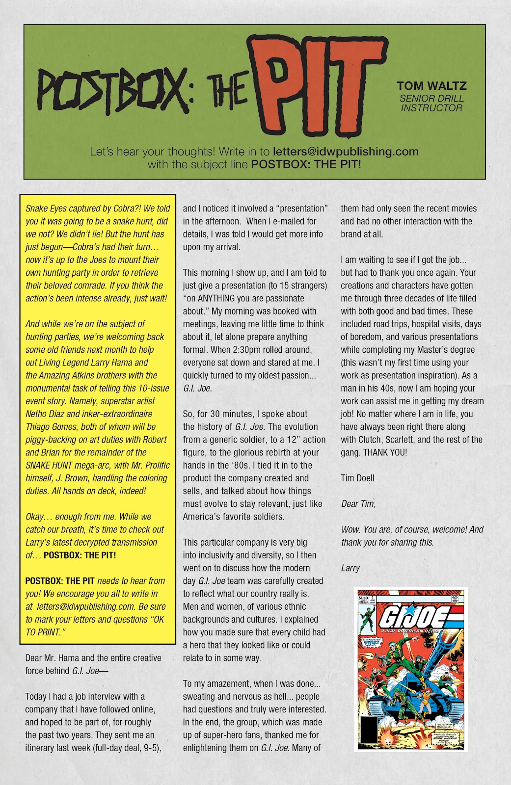 G.I. Joe: A Real American Hero issue 267 - Page 23