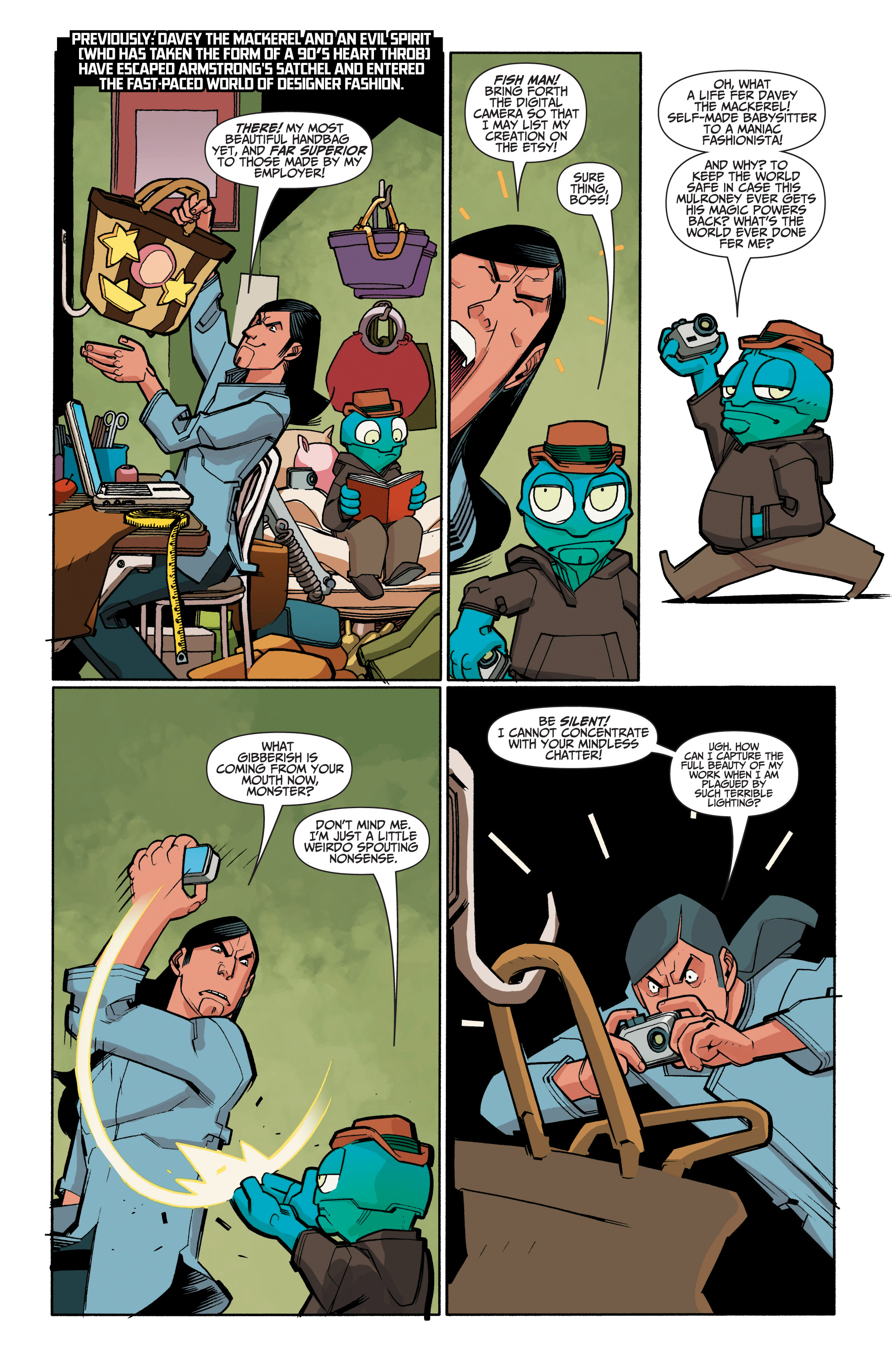 Read online A&A: The Adventures of Archer & Armstrong comic -  Issue #7 - 21