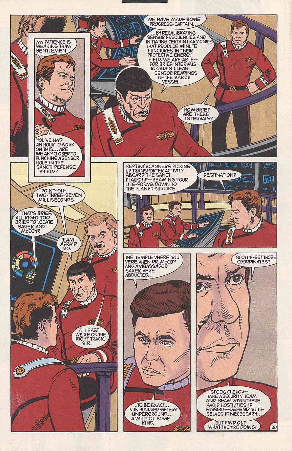 Read online Star Trek (1989) comic -  Issue # Annual 3 - 34