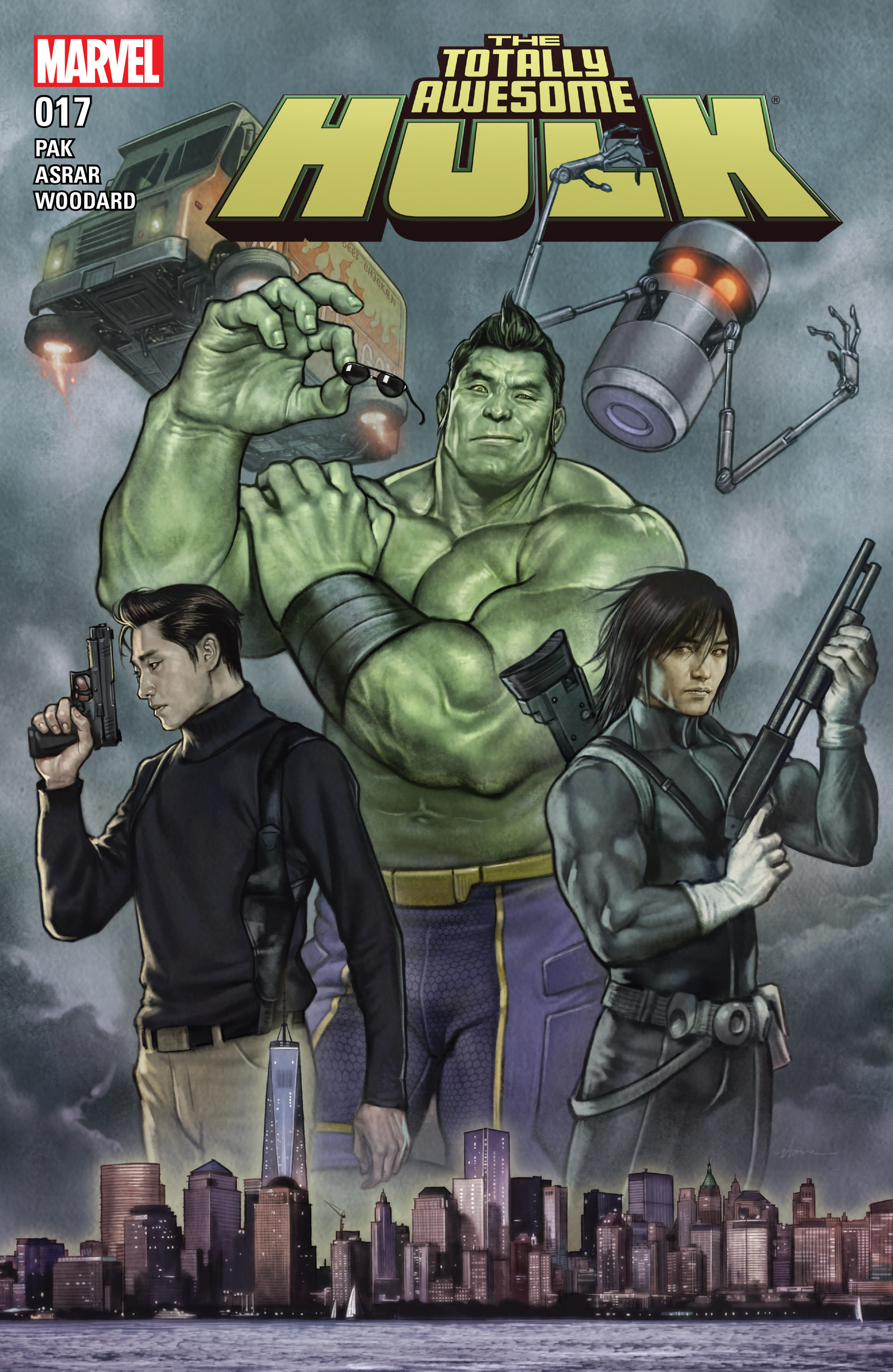 Read online Totally Awesome Hulk comic -  Issue #17 - 1