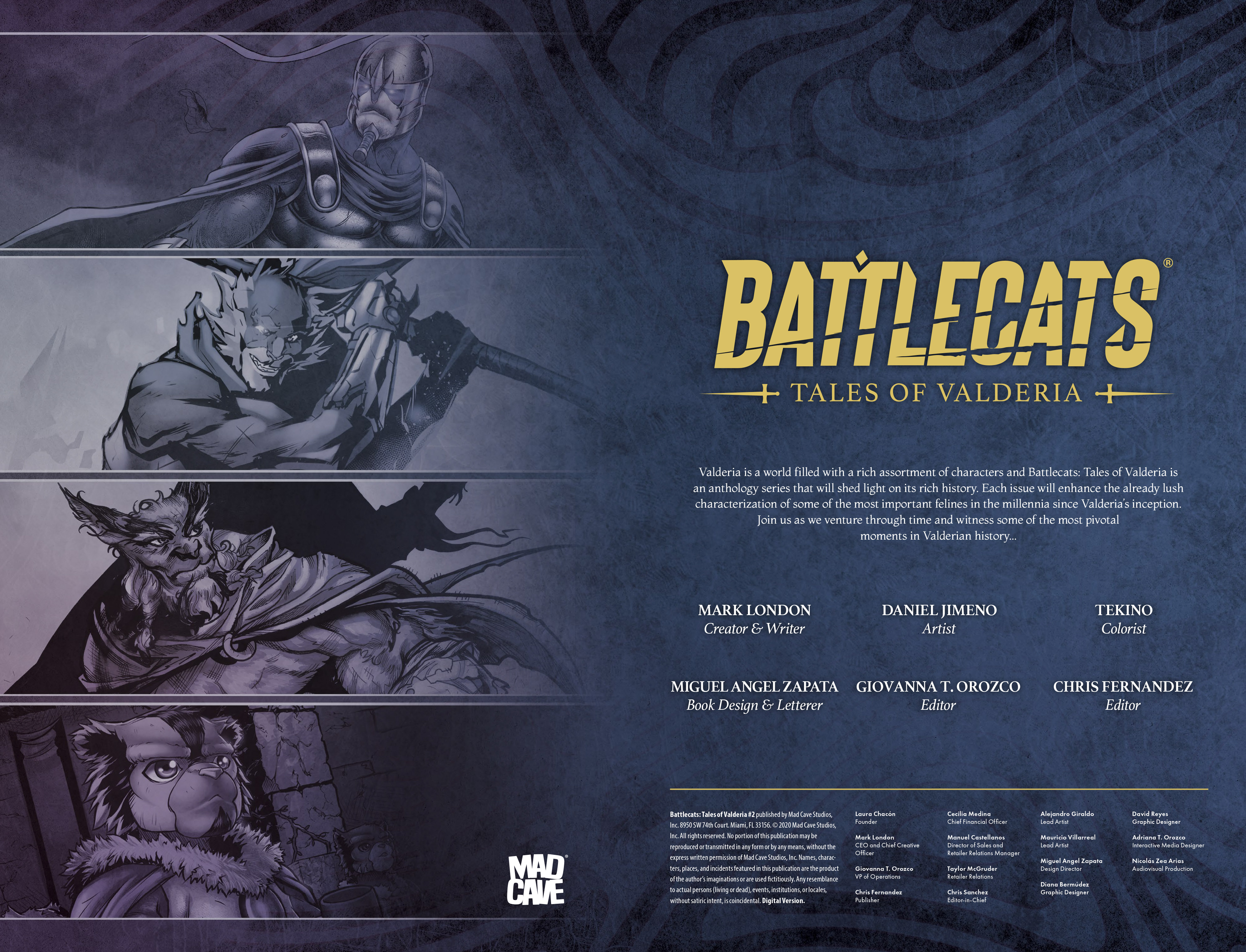Read online Battlecats: Tales of Valderia comic -  Issue #2 - 2
