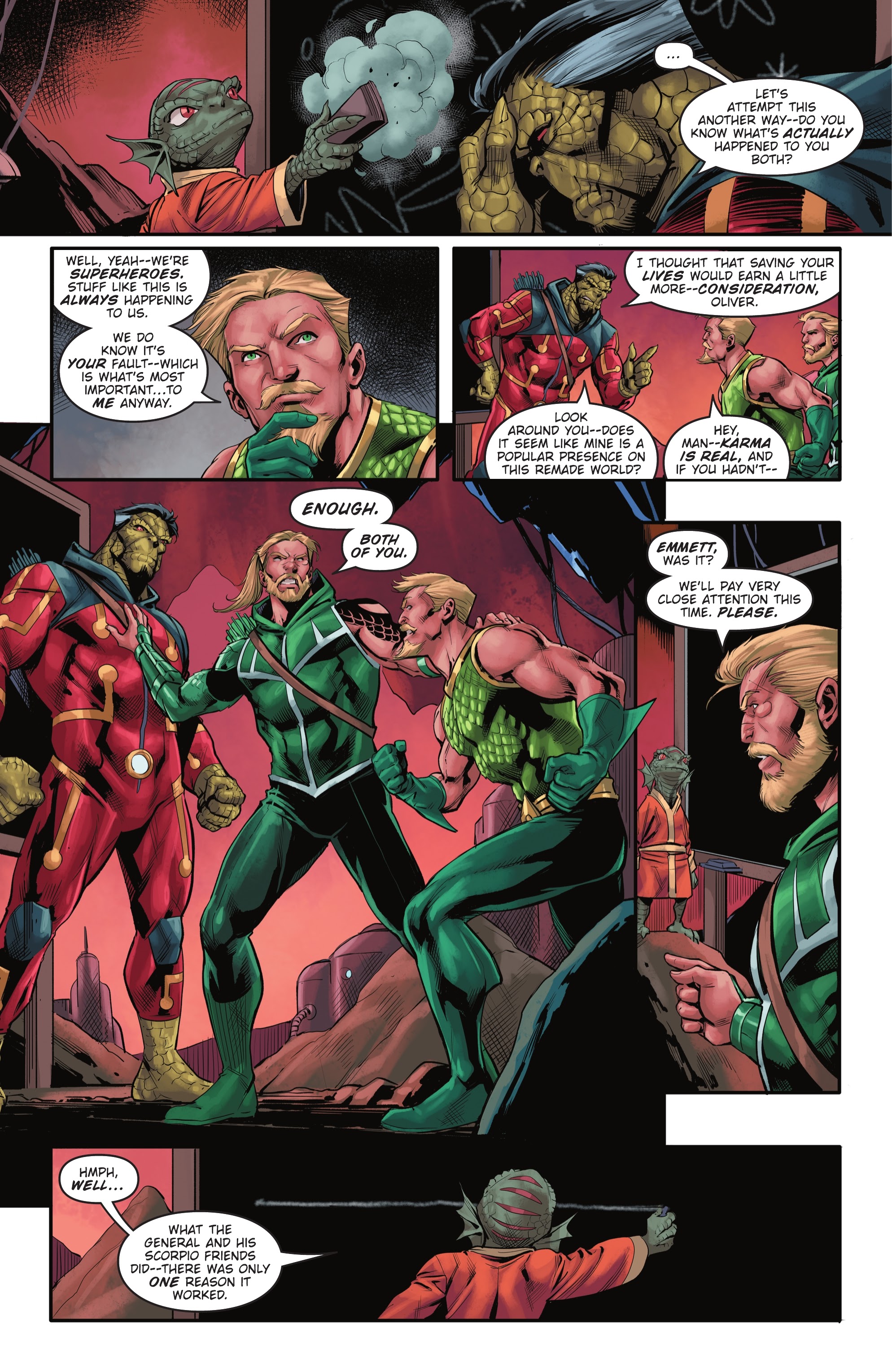 Read online Aquaman/Green Arrow - Deep Target comic -  Issue #5 - 15