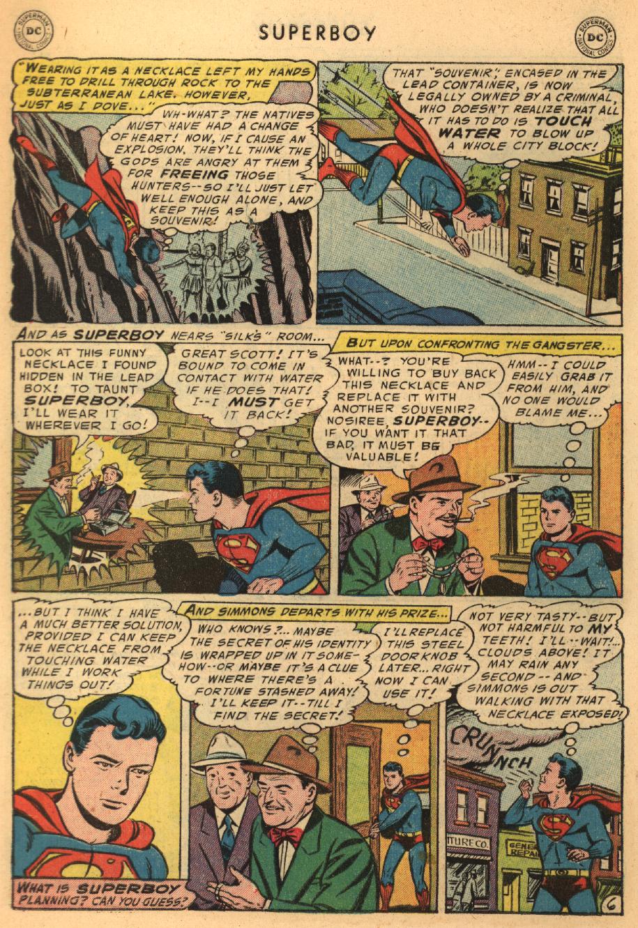 Read online Superboy (1949) comic -  Issue #45 - 7