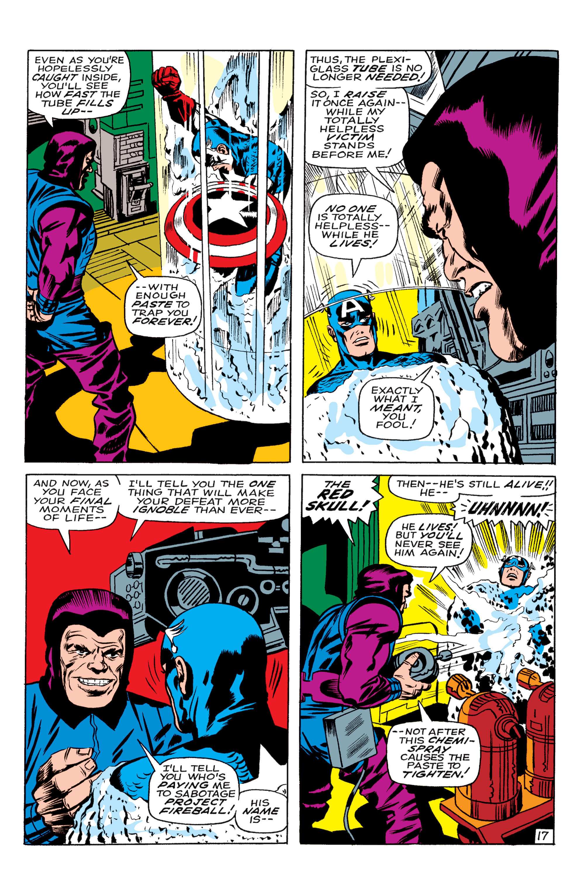 Read online Marvel Masterworks: Captain America comic -  Issue # TPB 3 (Part 2) - 69