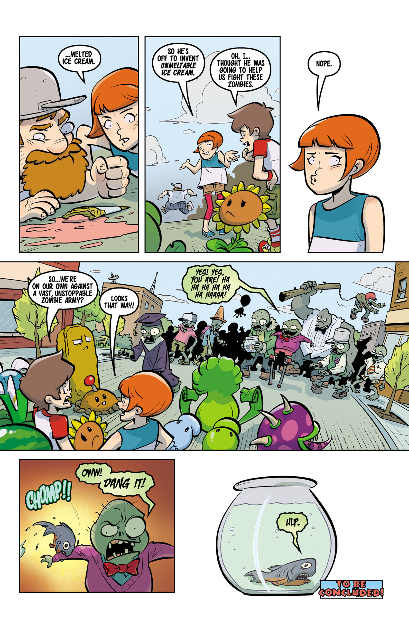 Read online Plants vs. Zombies: Bully For You comic -  Issue #2 - 22