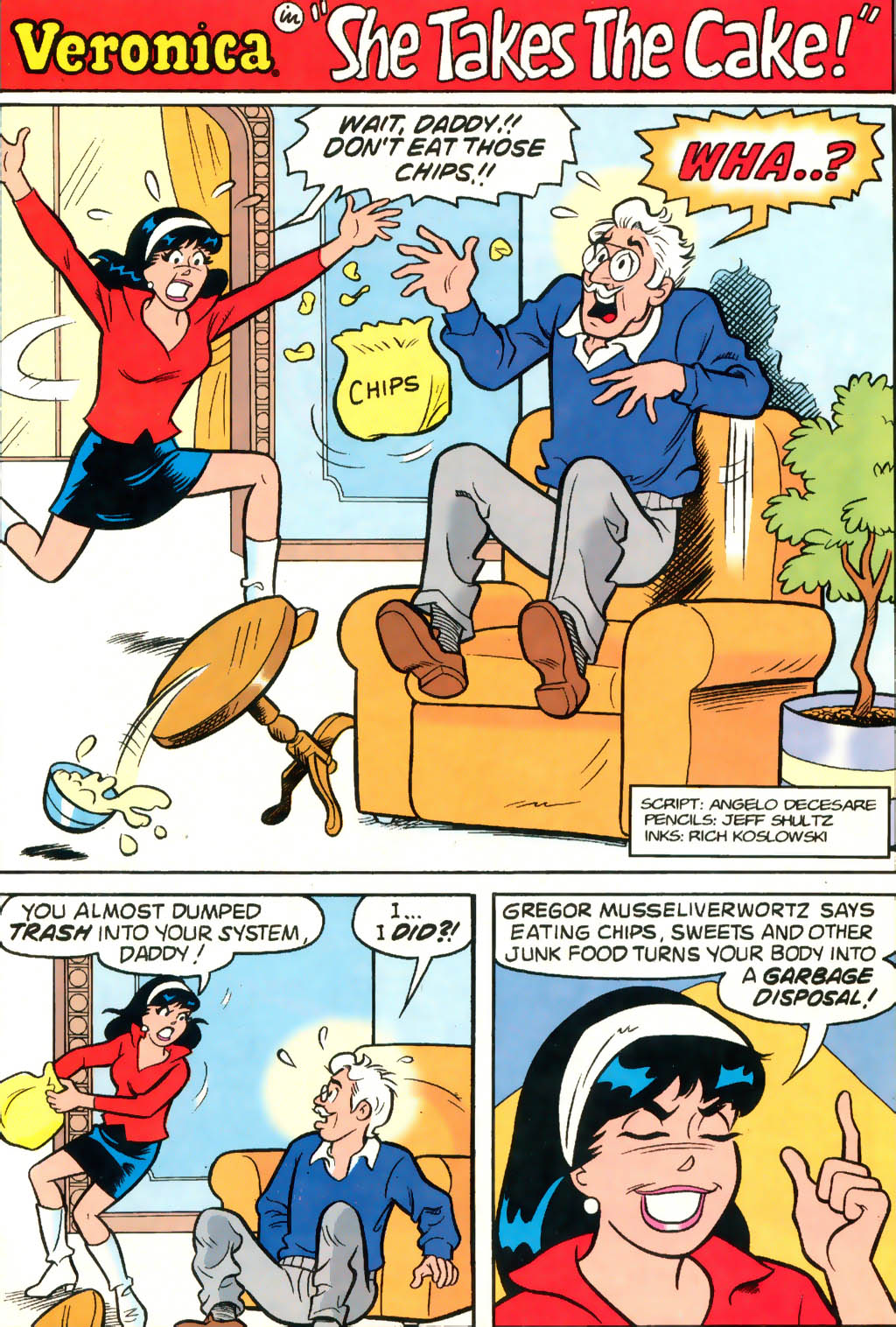 Read online Veronica comic -  Issue #70 - 19