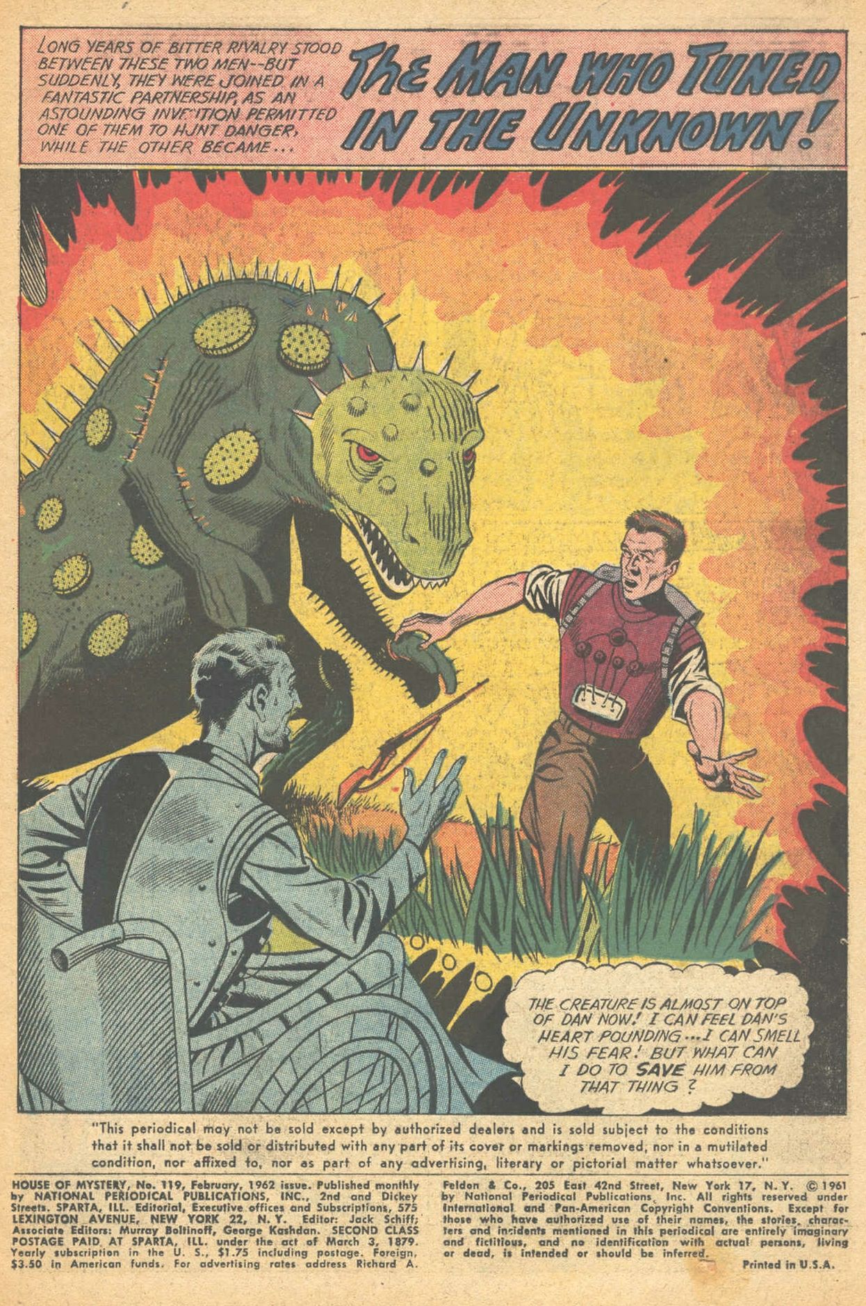 Read online House of Mystery (1951) comic -  Issue #119 - 3