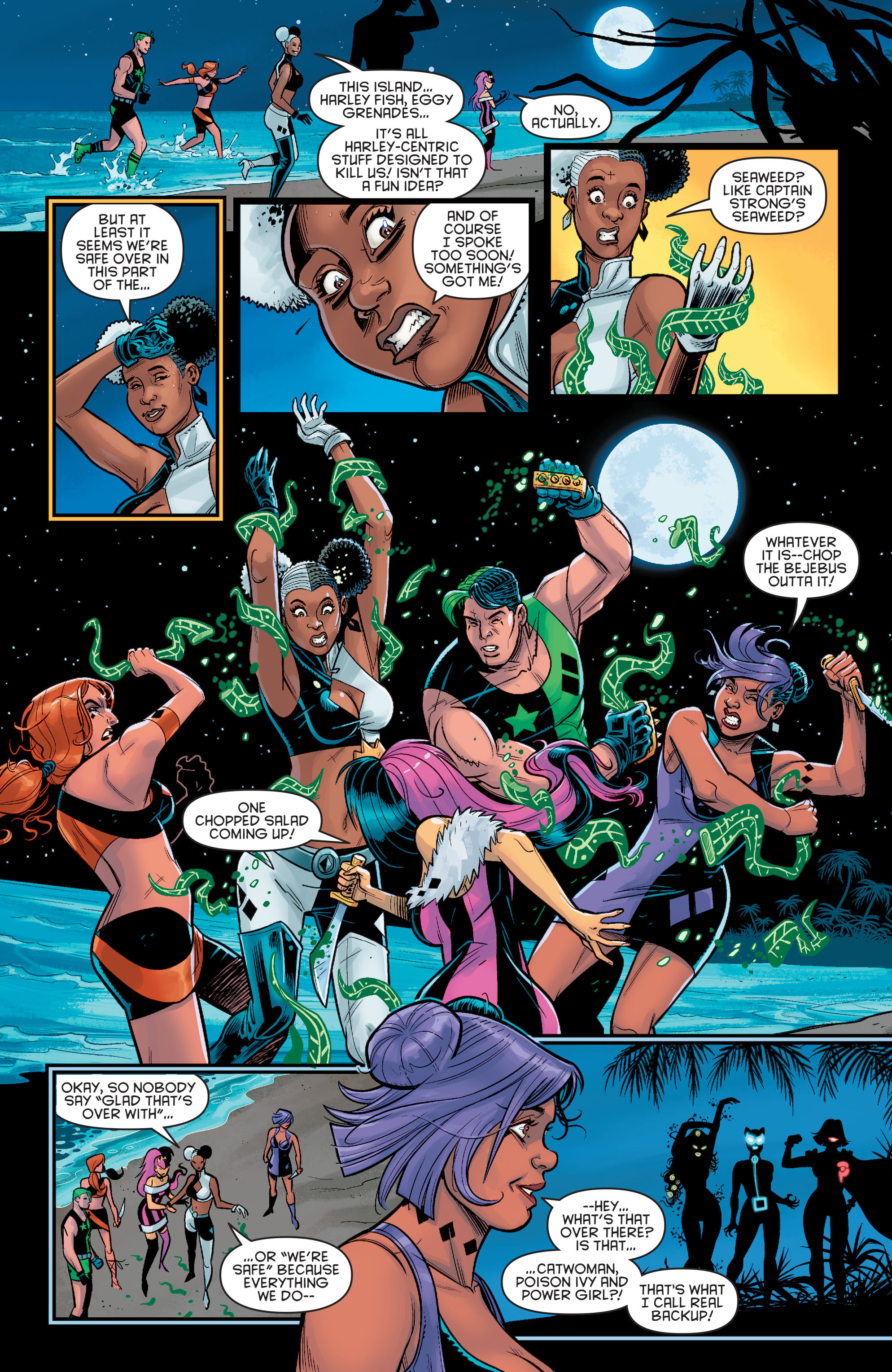 Read online Harley Quinn And Her Gang Of Harleys comic -  Issue #4 - 24