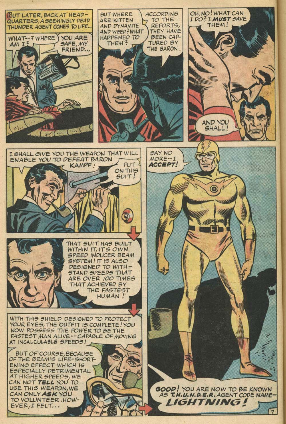 Read online T.H.U.N.D.E.R. Agents (1965) comic -  Issue #20 - 33
