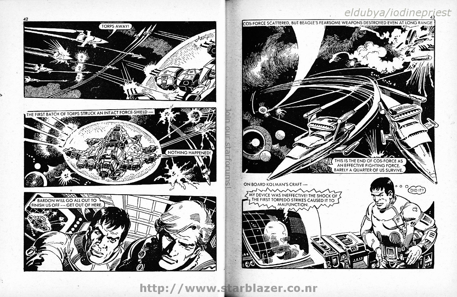 Read online Starblazer comic -  Issue #134 - 23