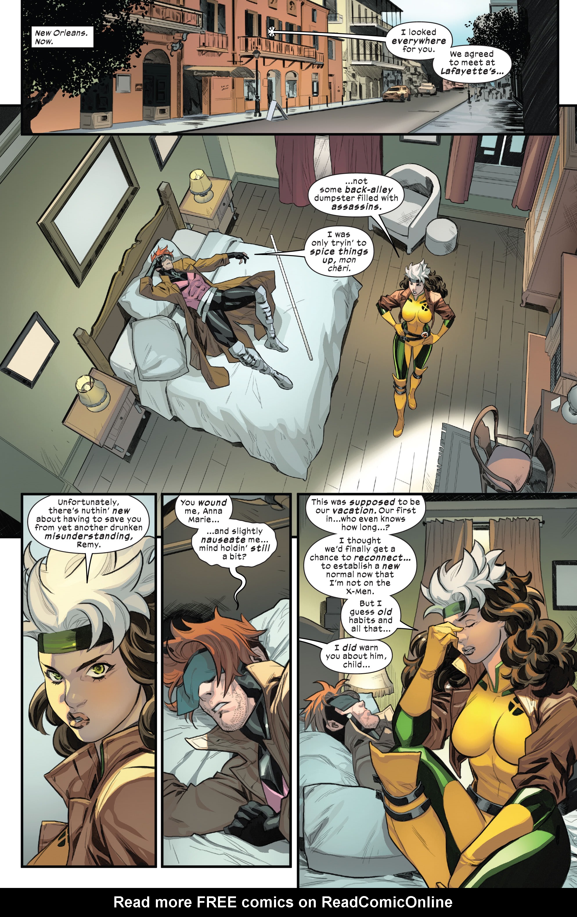 Read online Rogue & Gambit (2023) comic -  Issue #1 - 12