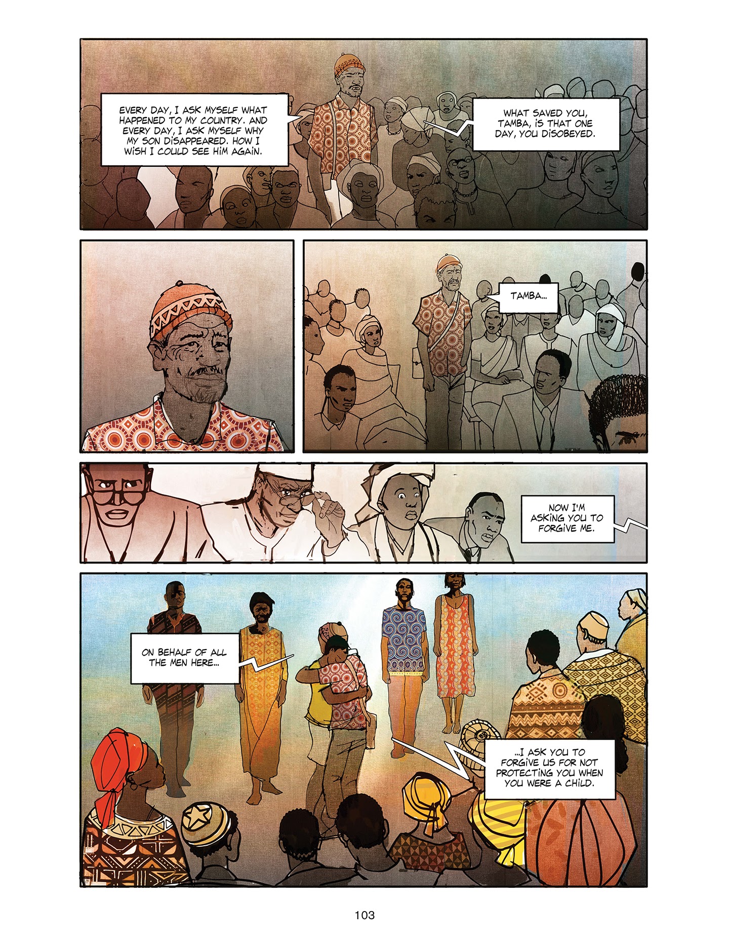 Read online Tamba, Child Soldier comic -  Issue # TPB - 104