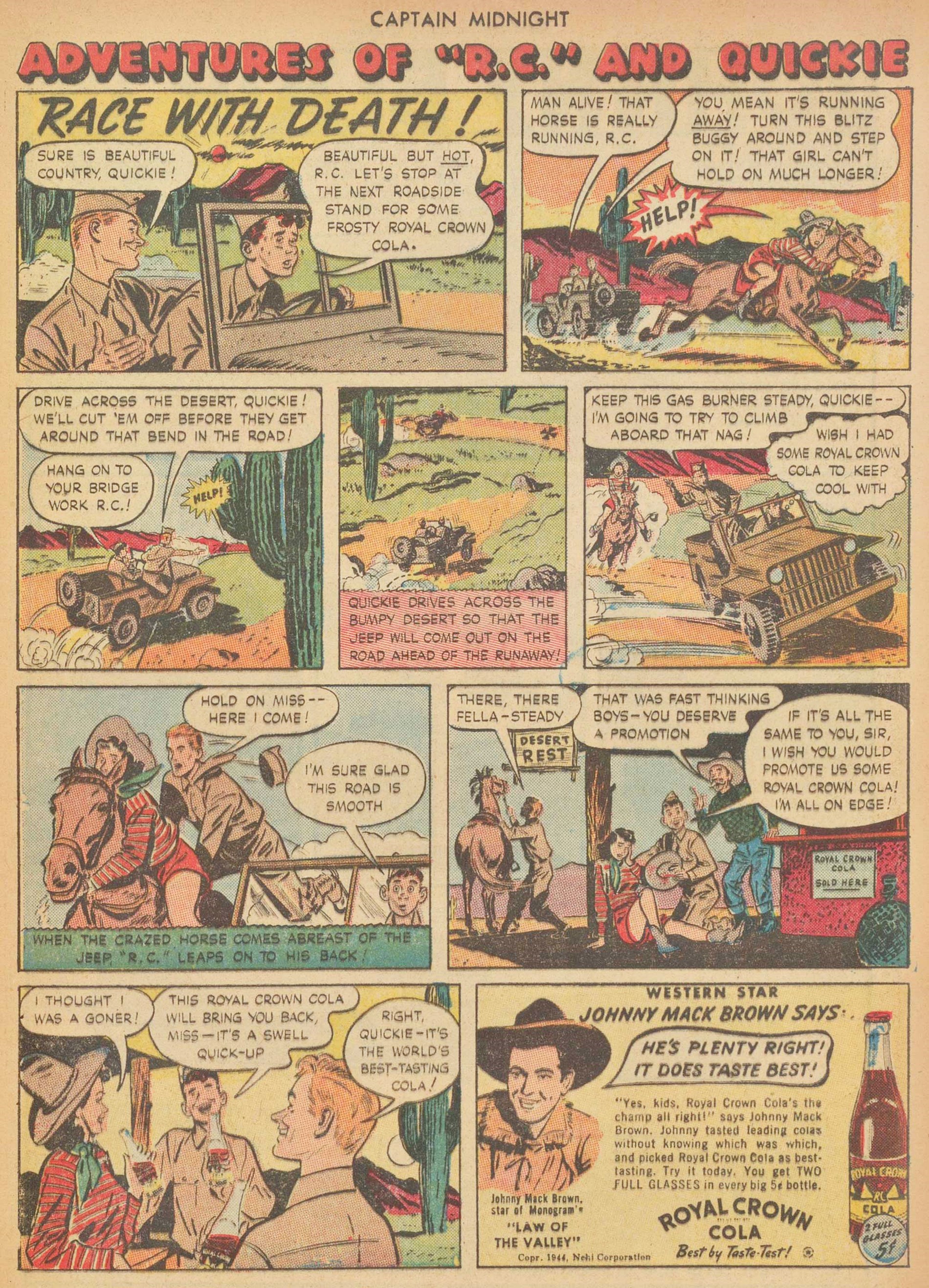 Read online Captain Midnight (1942) comic -  Issue #27 - 13