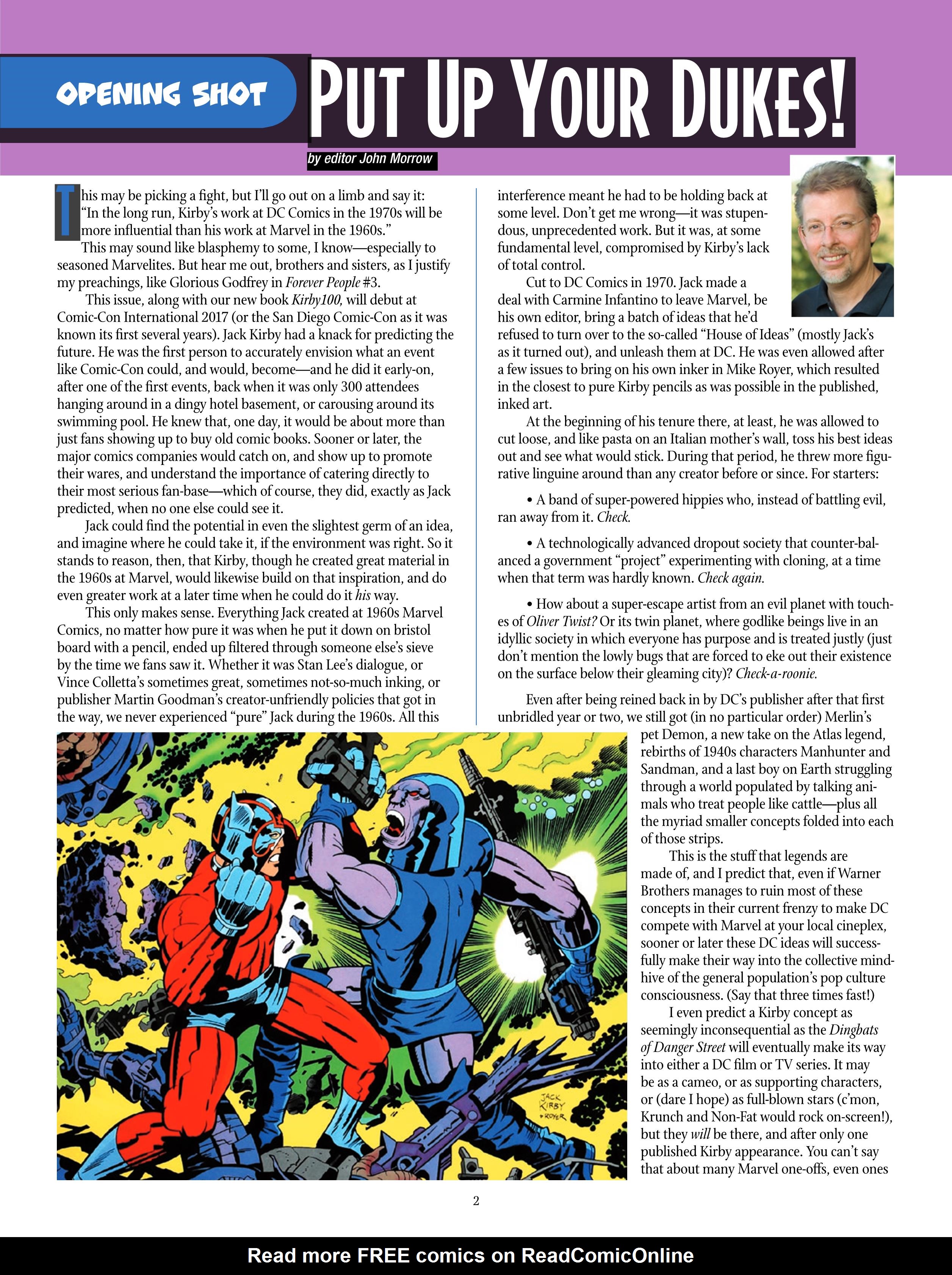 Read online The Jack Kirby Collector comic -  Issue #72 - 4