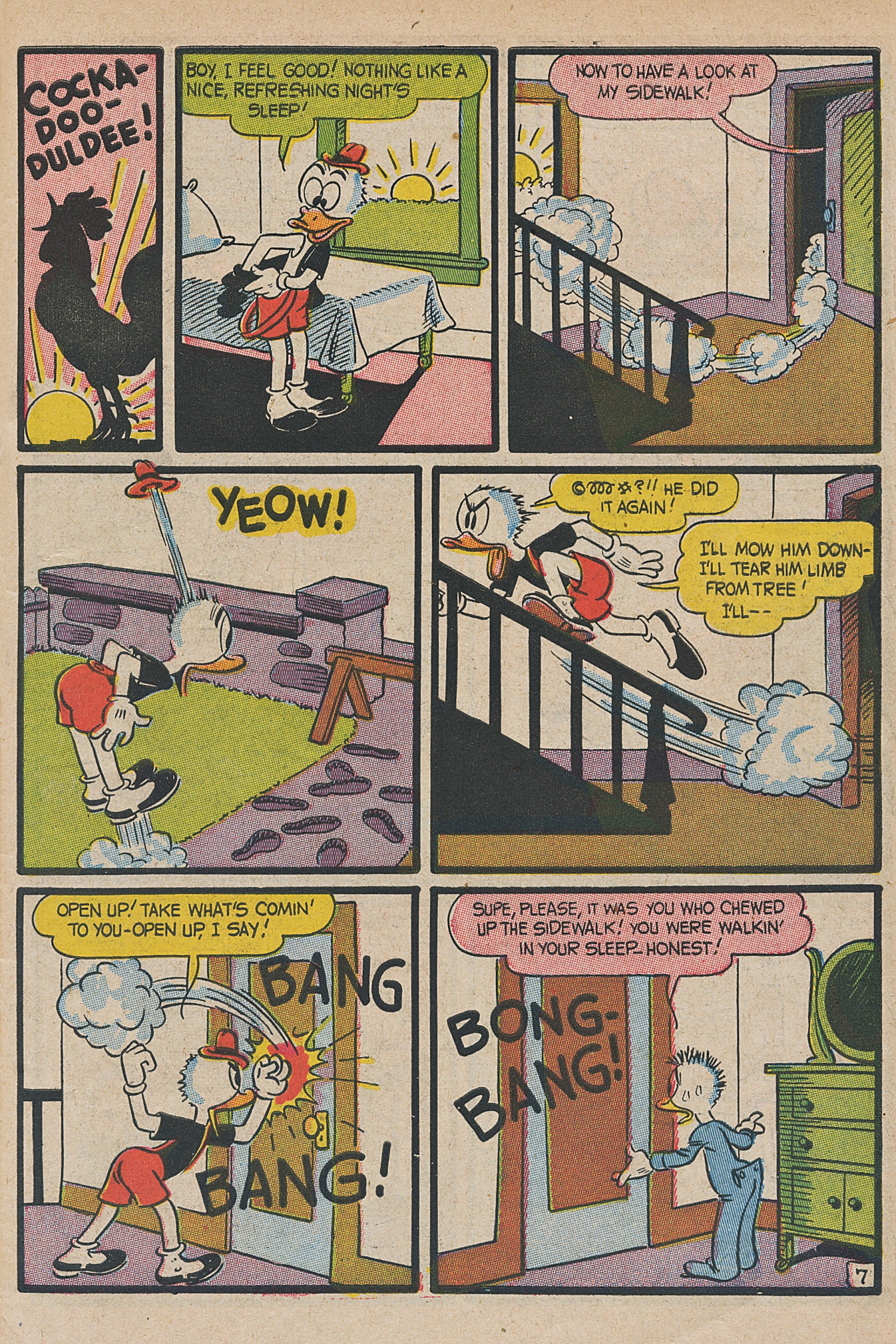 Read online Super Duck Comics comic -  Issue #8 - 9