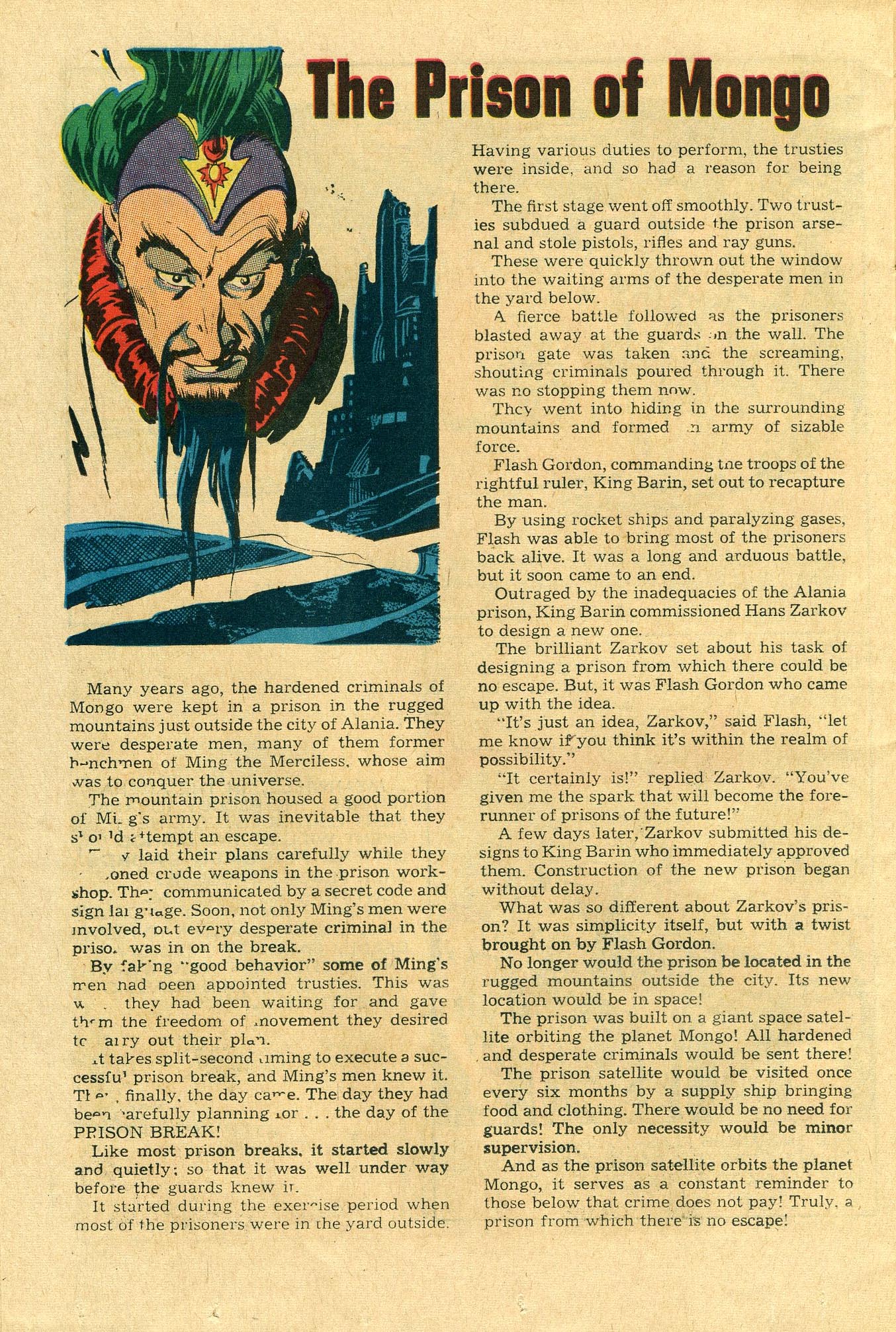 Read online Flash Gordon (1966) comic -  Issue #9 - 26