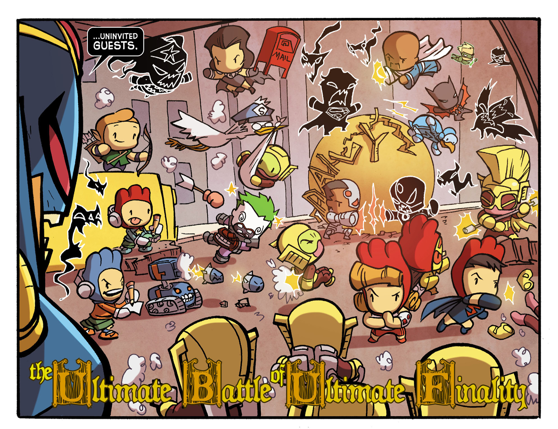Read online Scribblenauts Unmasked: A Crisis of Imagination comic -  Issue #17 - 4