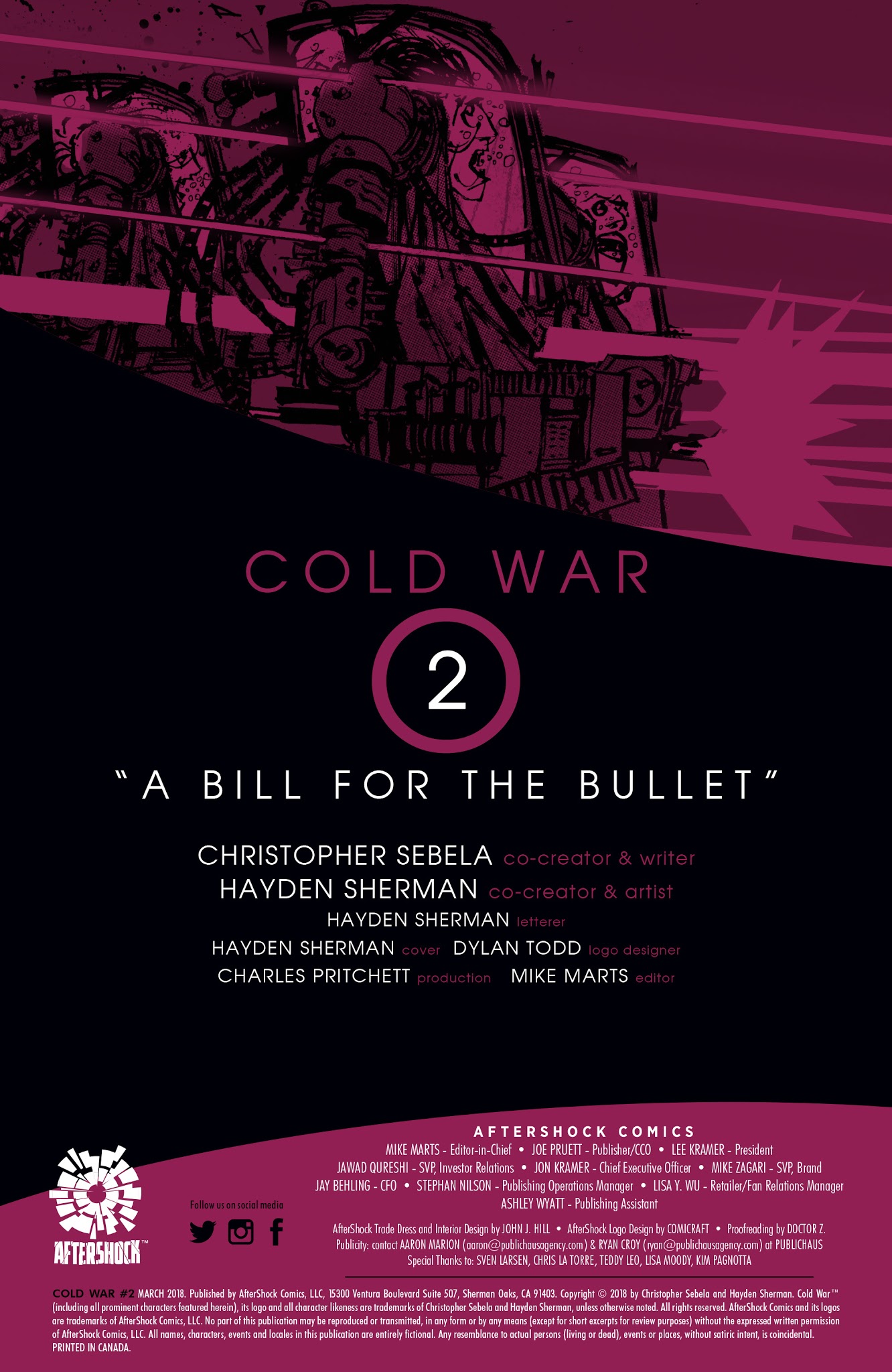 Read online Cold War (2018) comic -  Issue #2 - 2