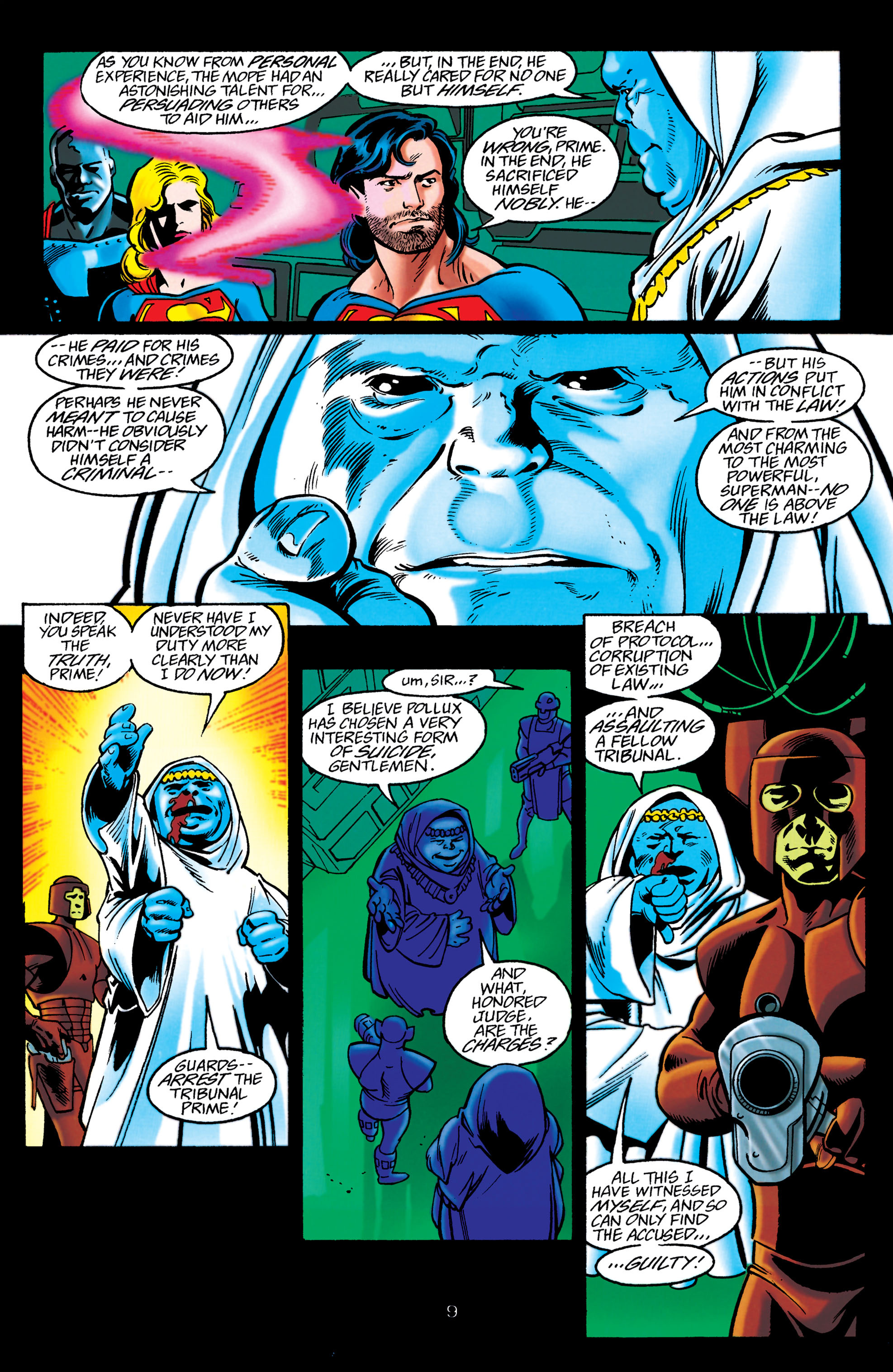 Read online Adventures of Superman (1987) comic -  Issue #531 - 10