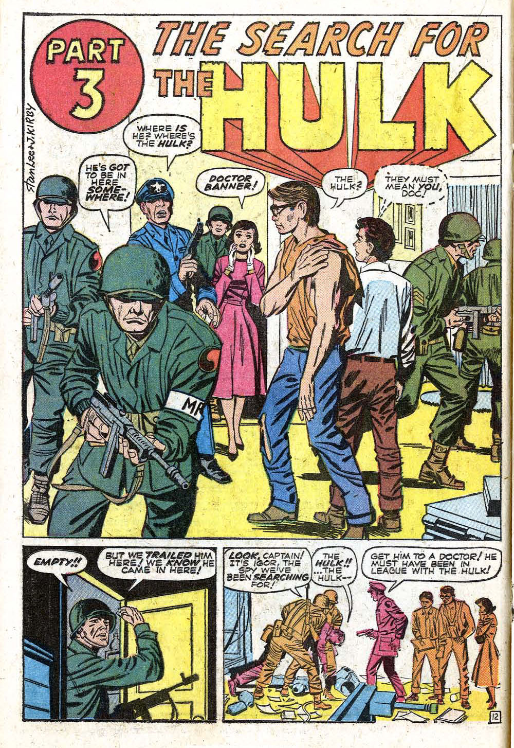Read online The Incredible Hulk (1962) comic -  Issue #1 - 16