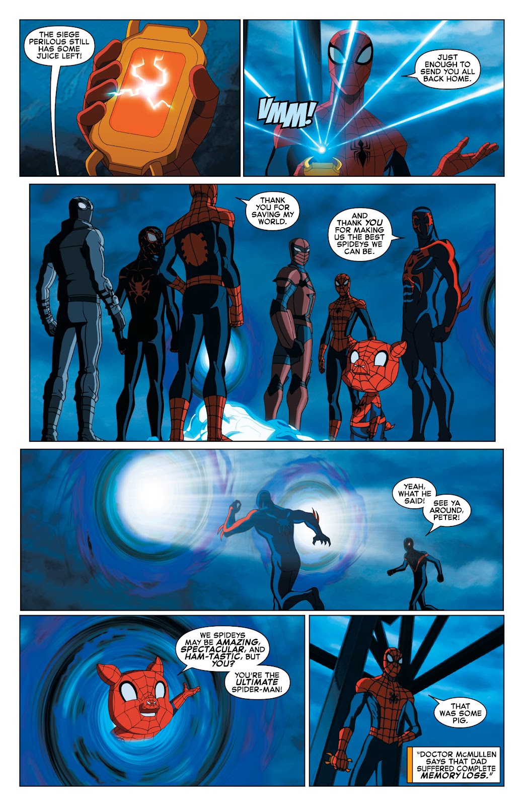 Marvel Universe Ultimate Spider-Man Spider-Verse issue 4 - Page 21