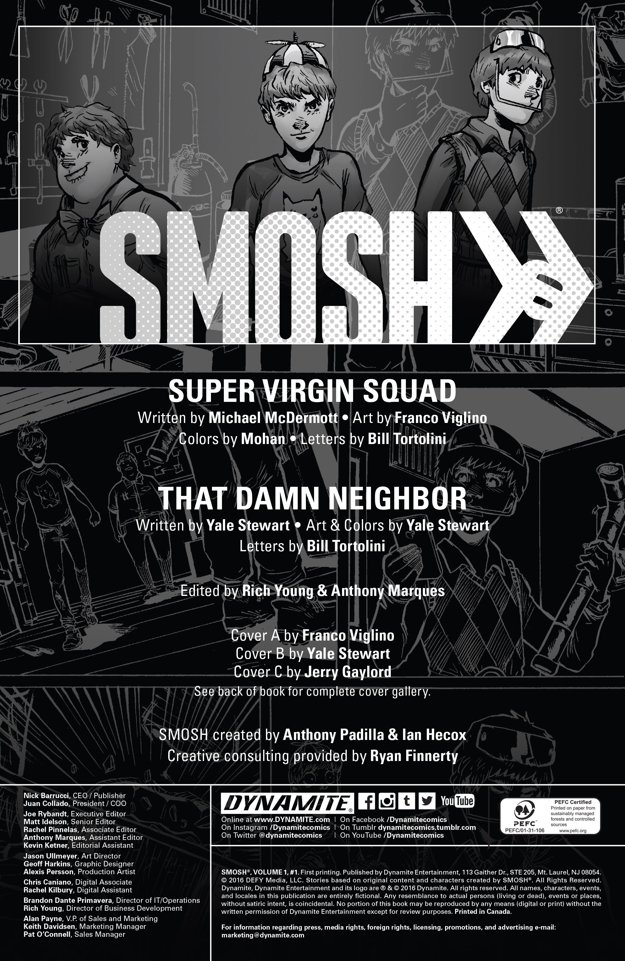 Read online Smosh comic -  Issue #1 - 2