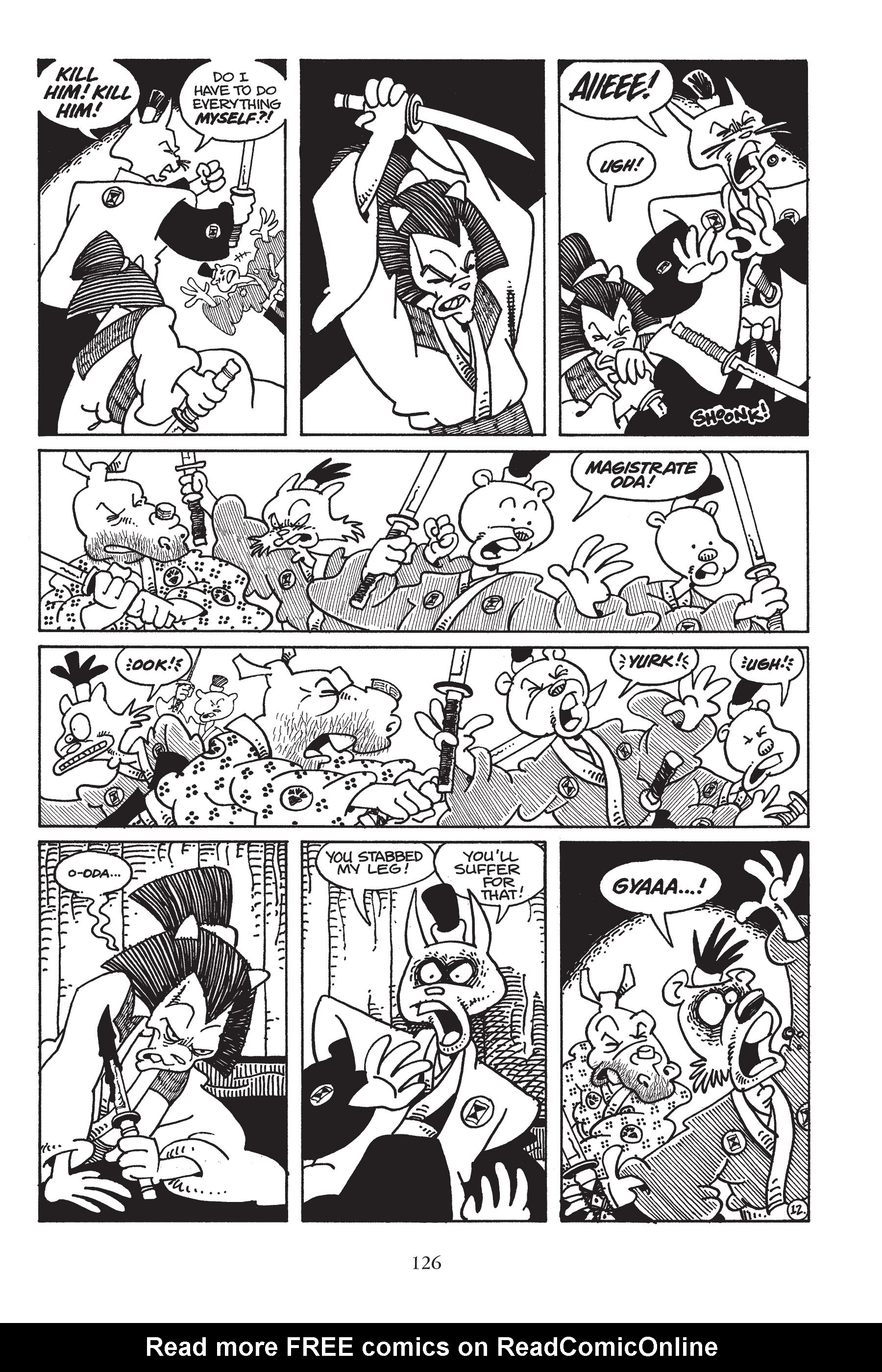 Read online Usagi Yojimbo (1987) comic -  Issue # _TPB 7 - 119