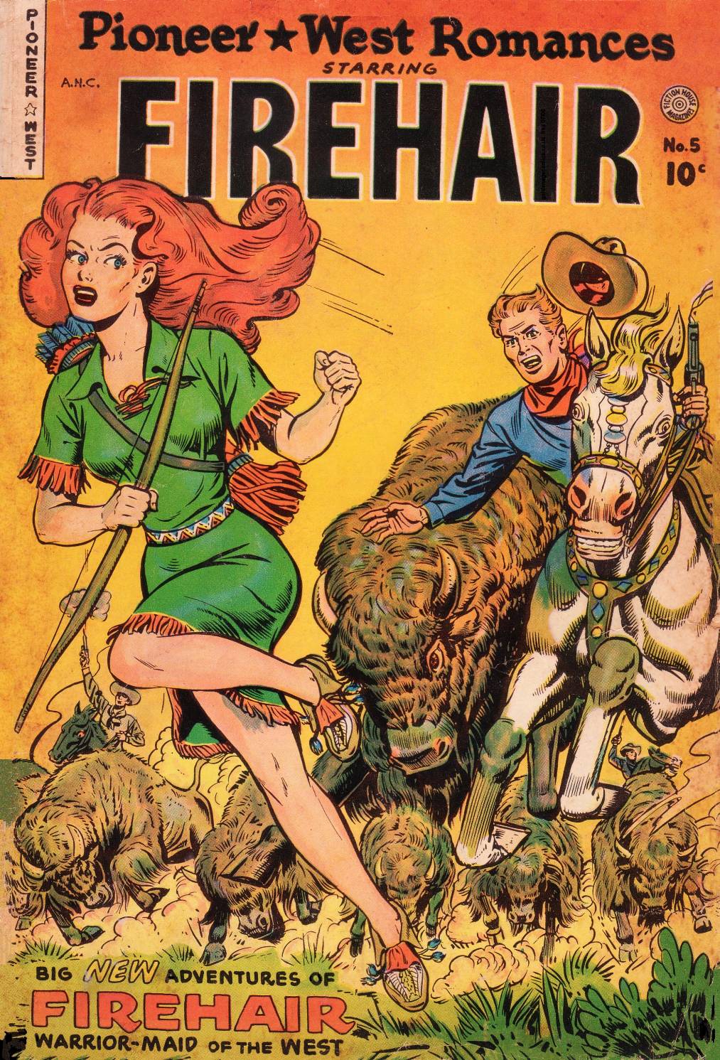 Read online Pioneer West Romances comic -  Issue #5 - 1