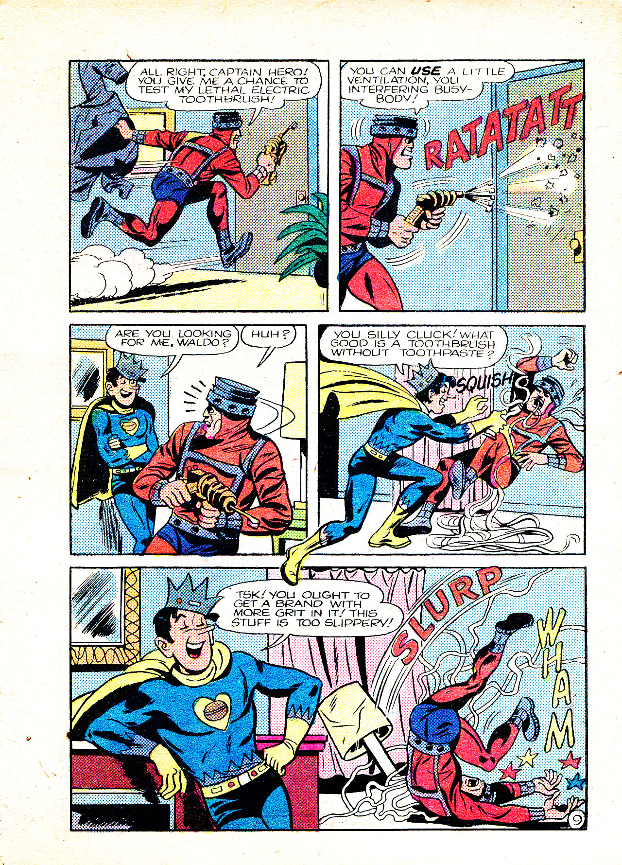 Read online Captain Hero Comics Digest Magazine comic -  Issue # TPB - 10