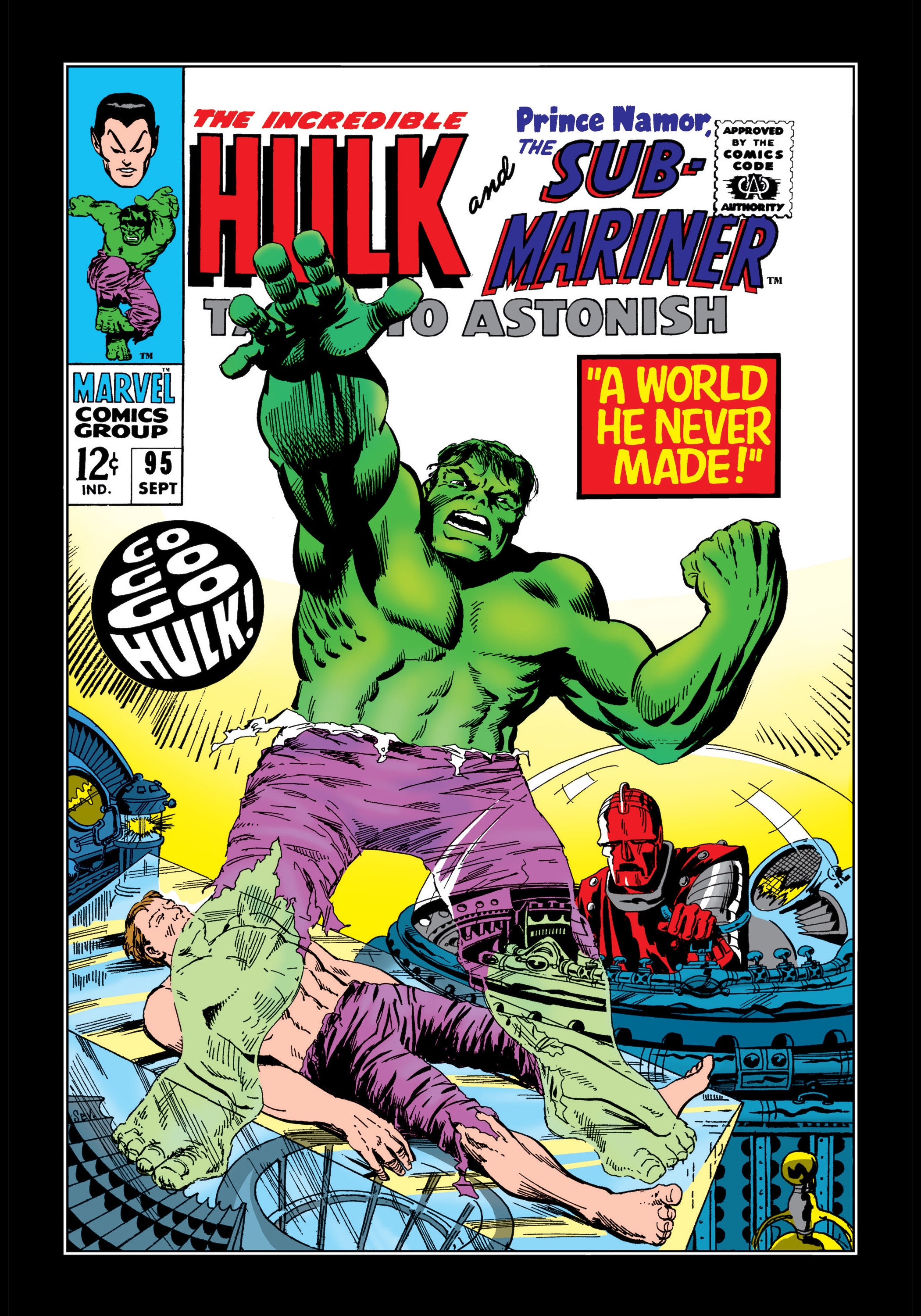 Read online Marvel Masterworks: The Incredible Hulk comic -  Issue # TPB 3 (Part 2) - 72