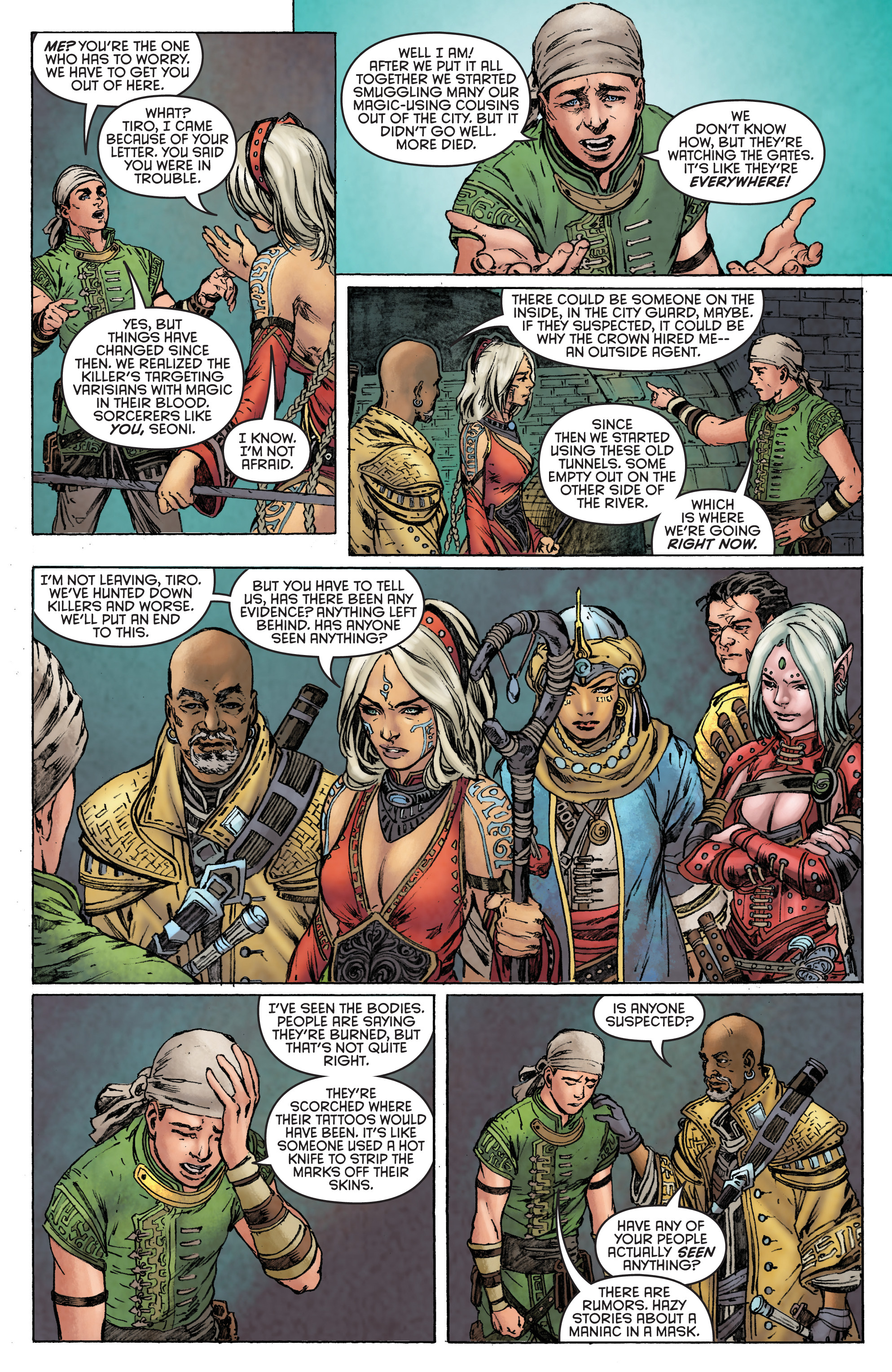 Read online Pathfinder: Runescars comic -  Issue #1 - 23