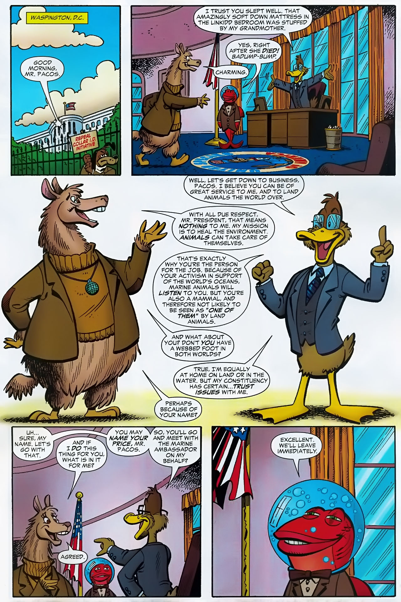 Read online Captain Carrot and the Final Ark comic -  Issue #1 - 18