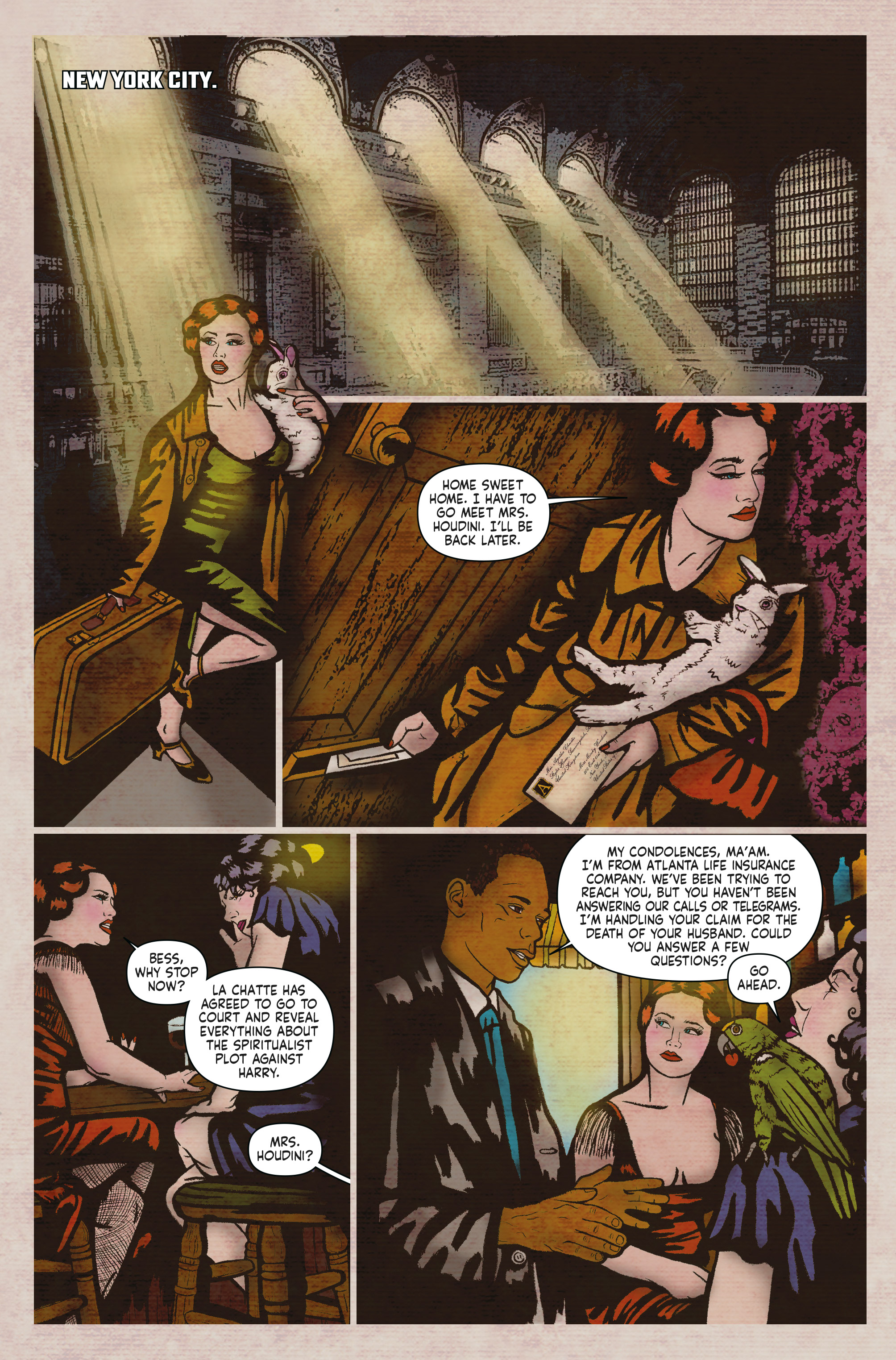 Read online Minky Woodcock: The Girl who Handcuffed Houdini comic -  Issue #4 - 20