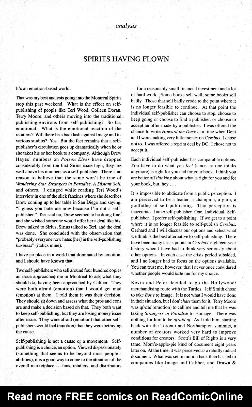 Cerebus issue 207 - Page 23