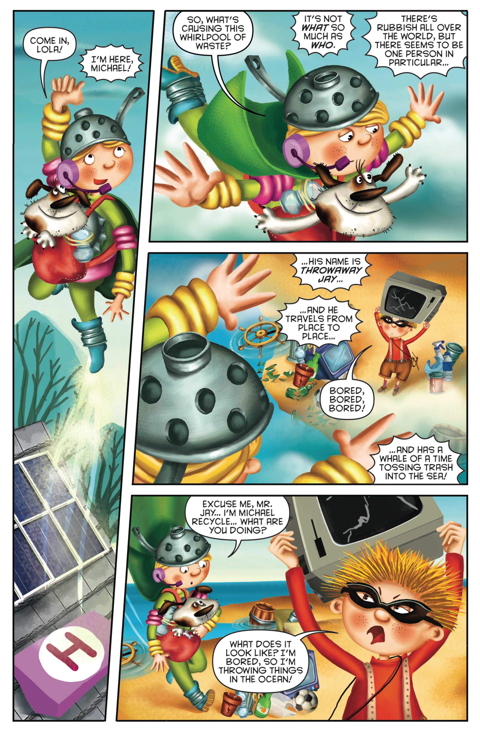 Read online Michael Recycle comic -  Issue #4 - 8